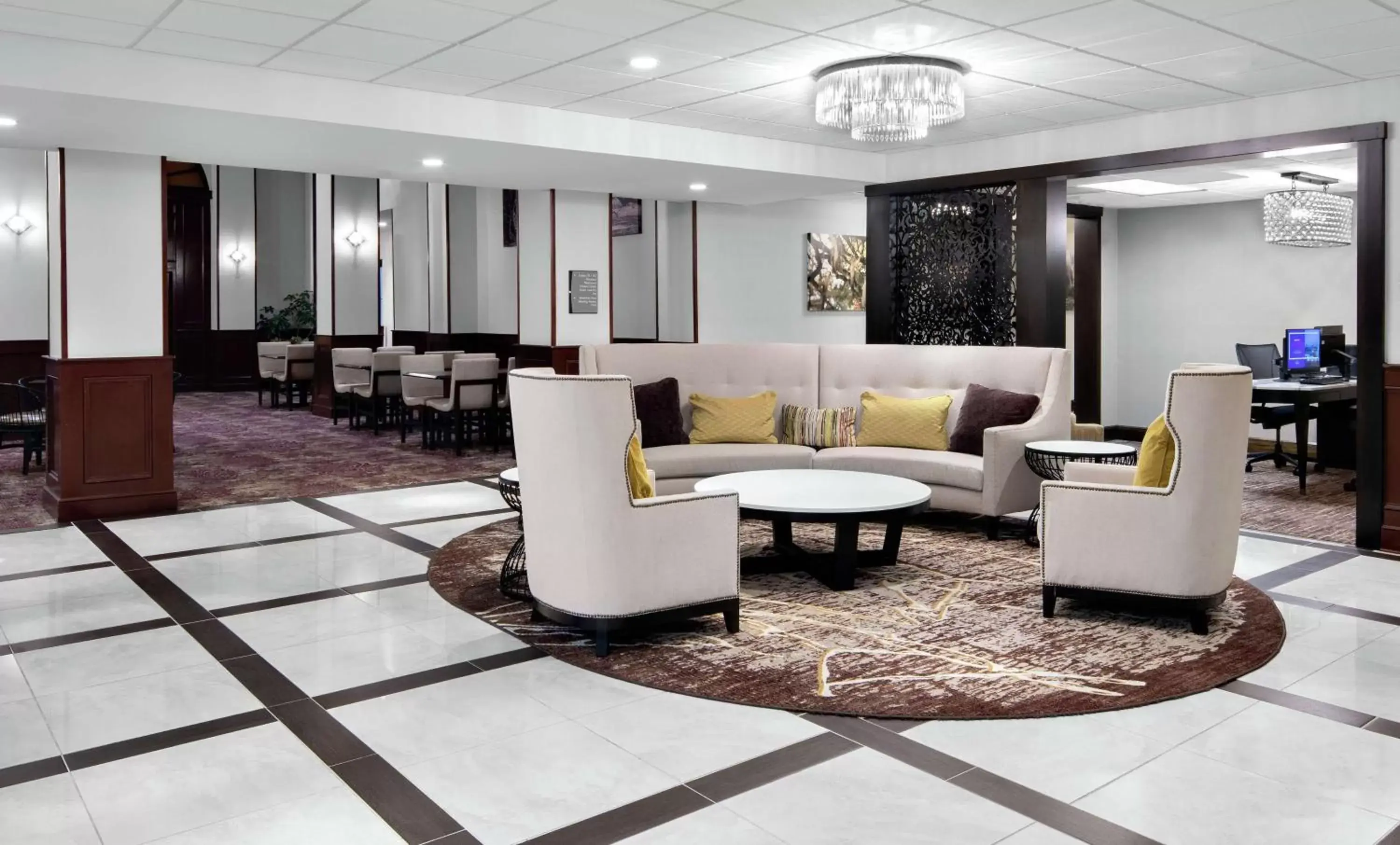 Lobby or reception, Lounge/Bar in Homewood Suites Lafayette-Airport