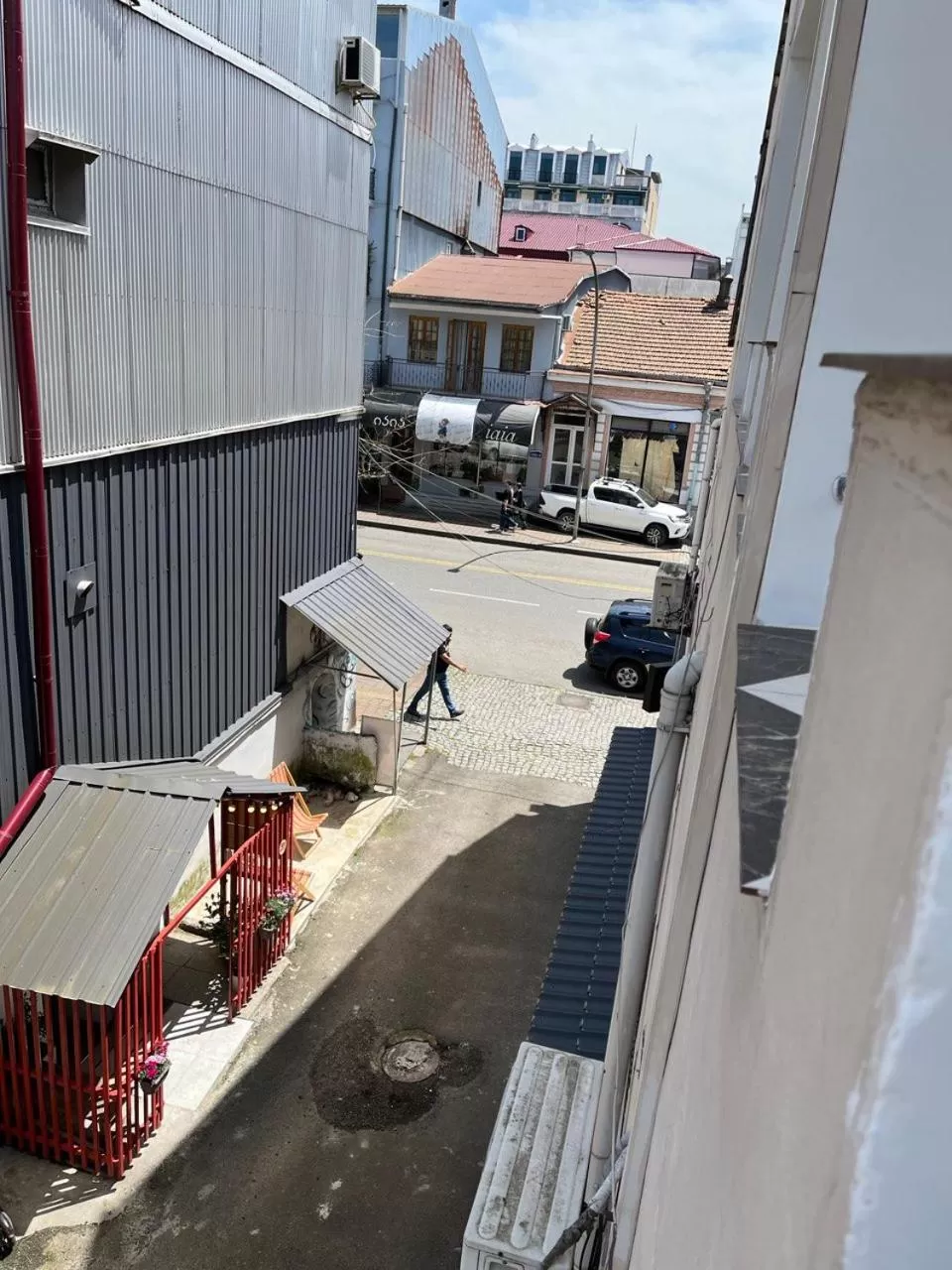 Inner courtyard view in OLD ClTY HOTEL BATUMI