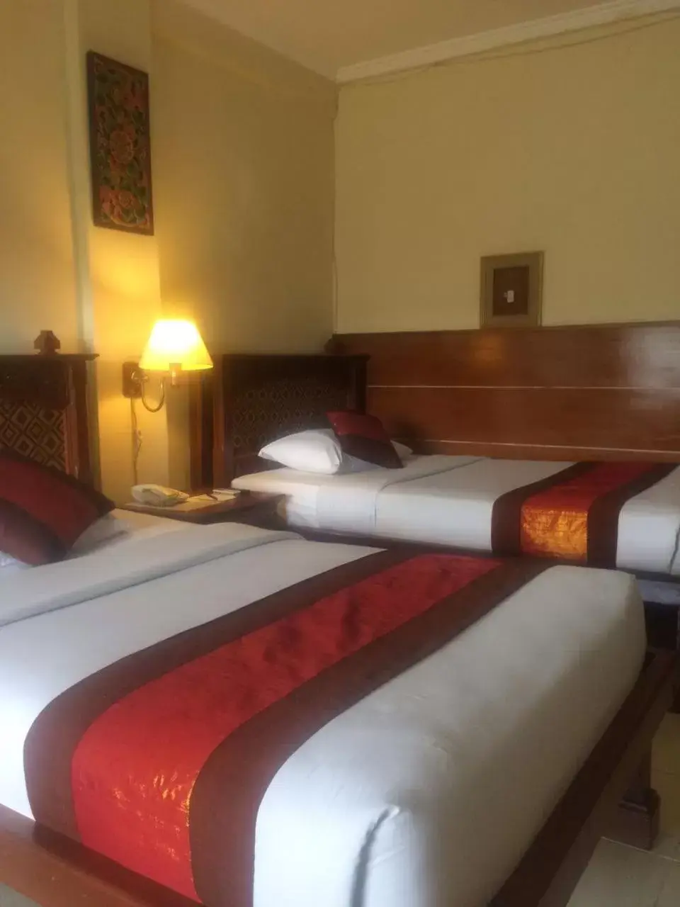 Bed in Melasti Beach Resort & Spa Legian