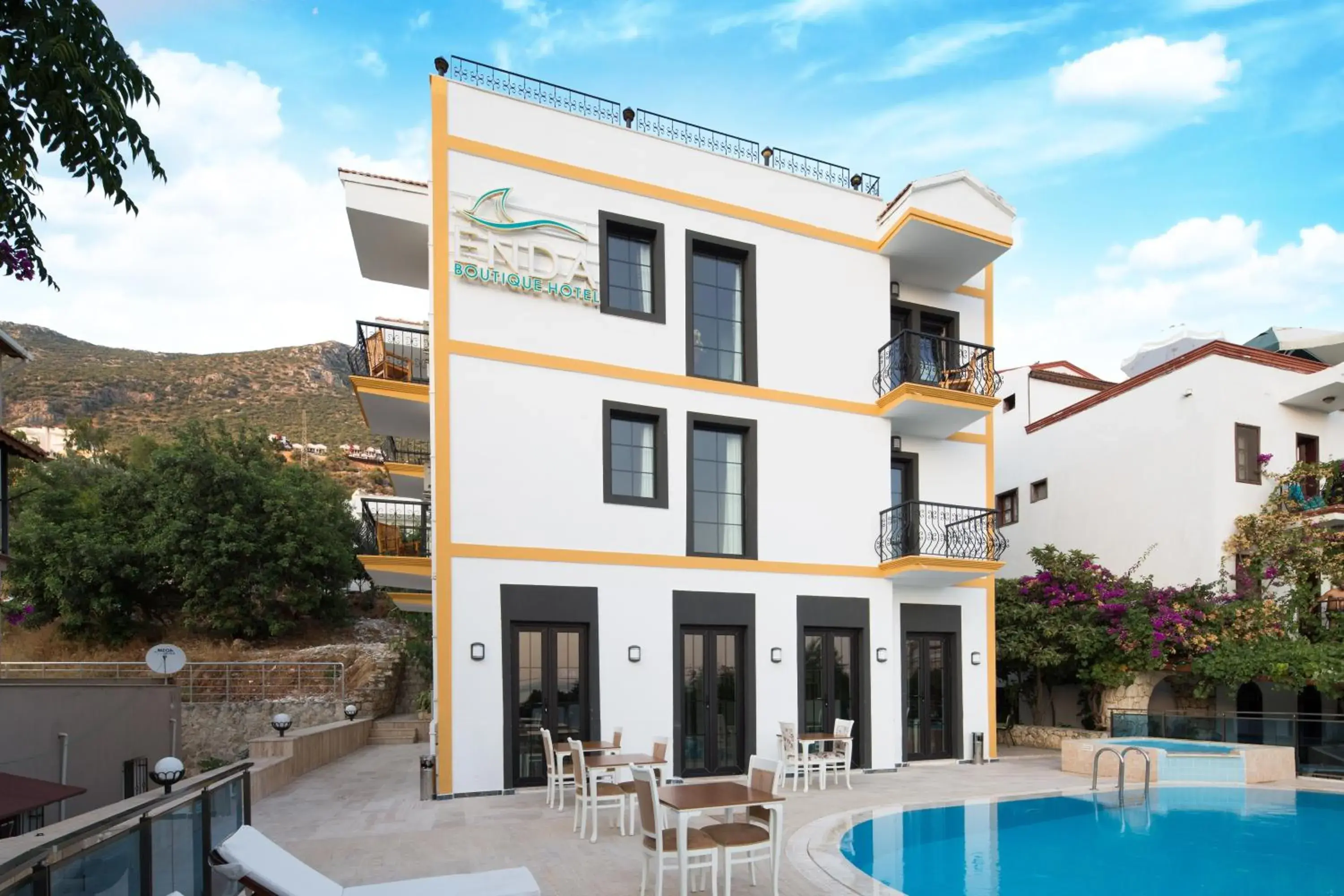 Facade/entrance, Property Building in Enda Boutique Hotel Kalkan