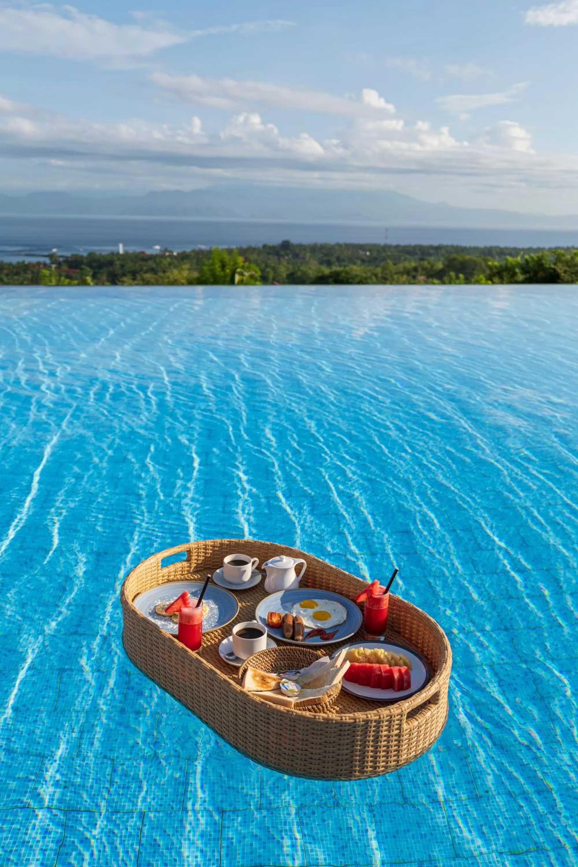 Breakfast in Semabu Hills Hotel Nusa Penida