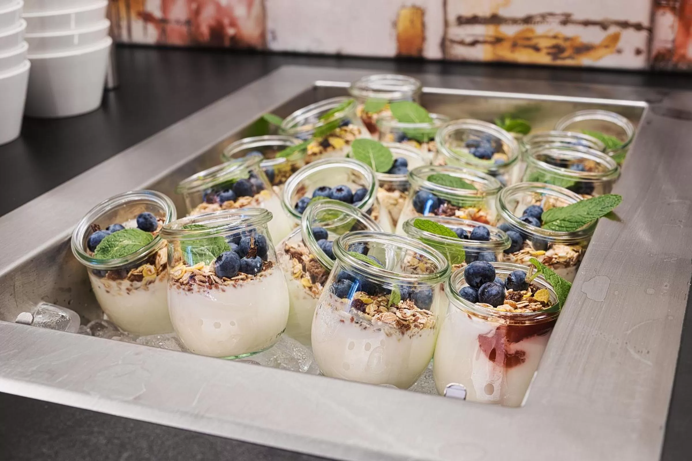 Buffet breakfast in Leonardo Boutique Hotel Krakow City Center