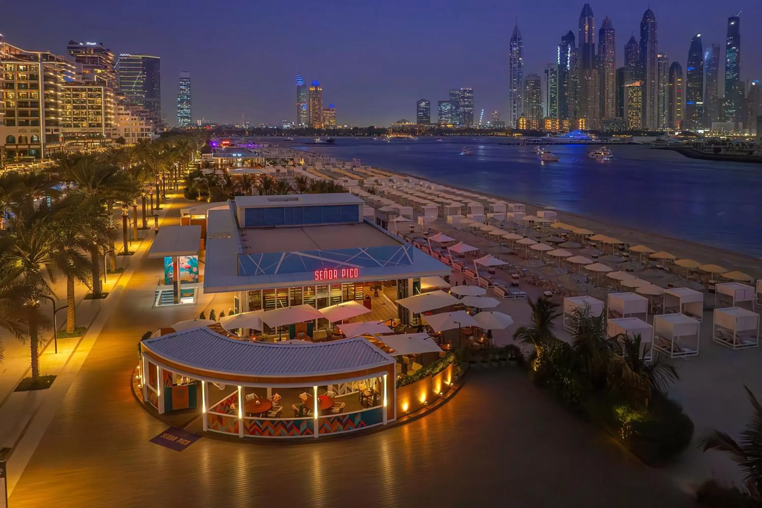 Beach, Pool View in Marriott Resort Palm Jumeirah, Dubai