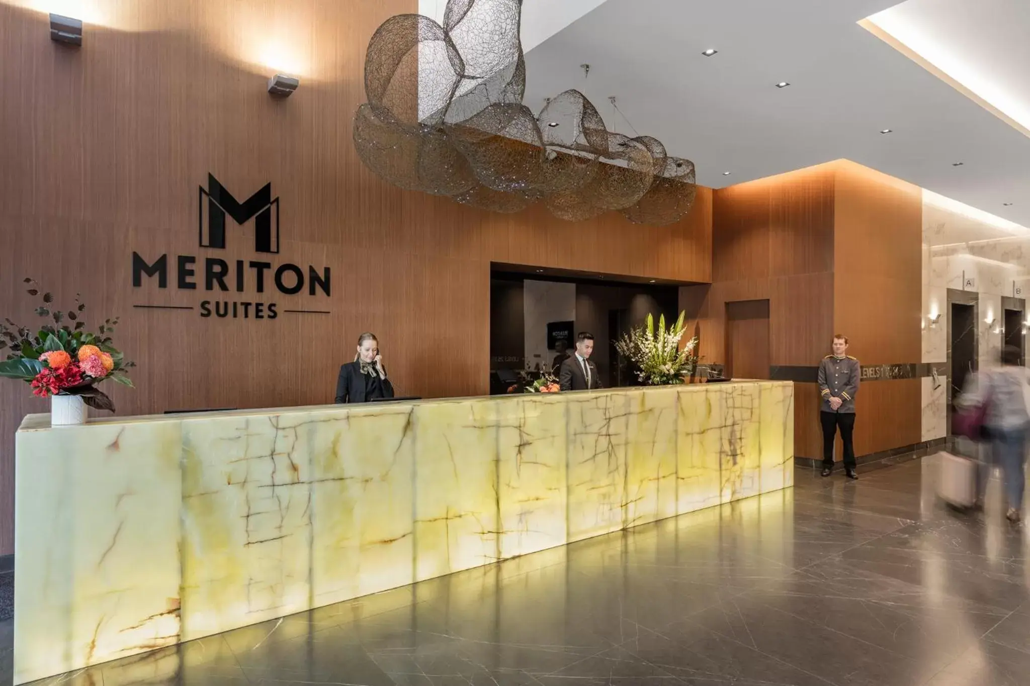 Staff, Lobby/Reception in Meriton Suites Herschel Street, Brisbane