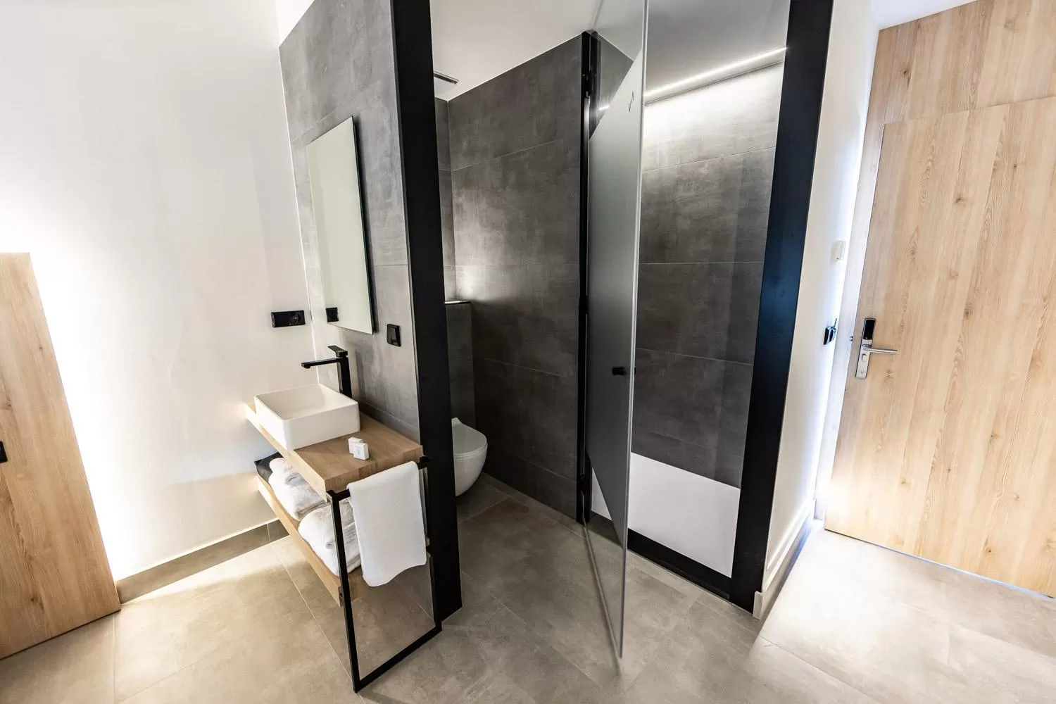 Shower in Hospedium Hotel Devalar Do Mar