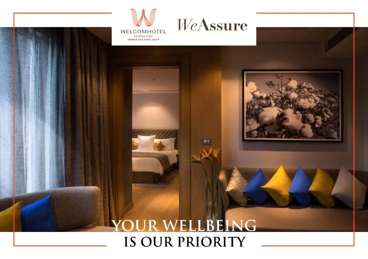 Decorative detail, Bed in Welcomhotel by ITC Hotels, RaceCourse, Coimbatore Decorative detail, Bed in Welcomhotel by ITC Hotels, RaceCourse, Coimbatore