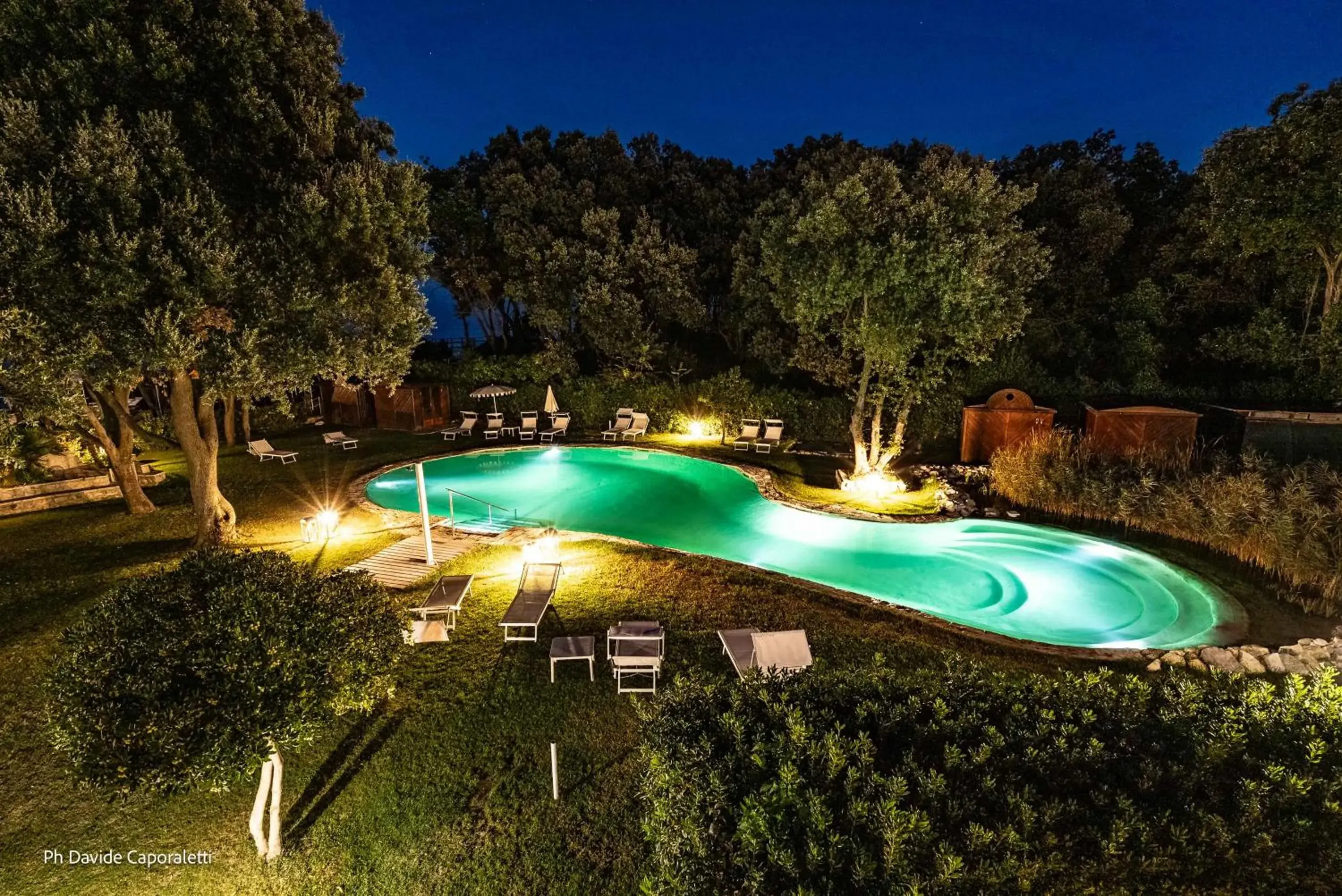 Swimming pool in Fortino Napoleonico Swimming pool in Fortino Napoleonico