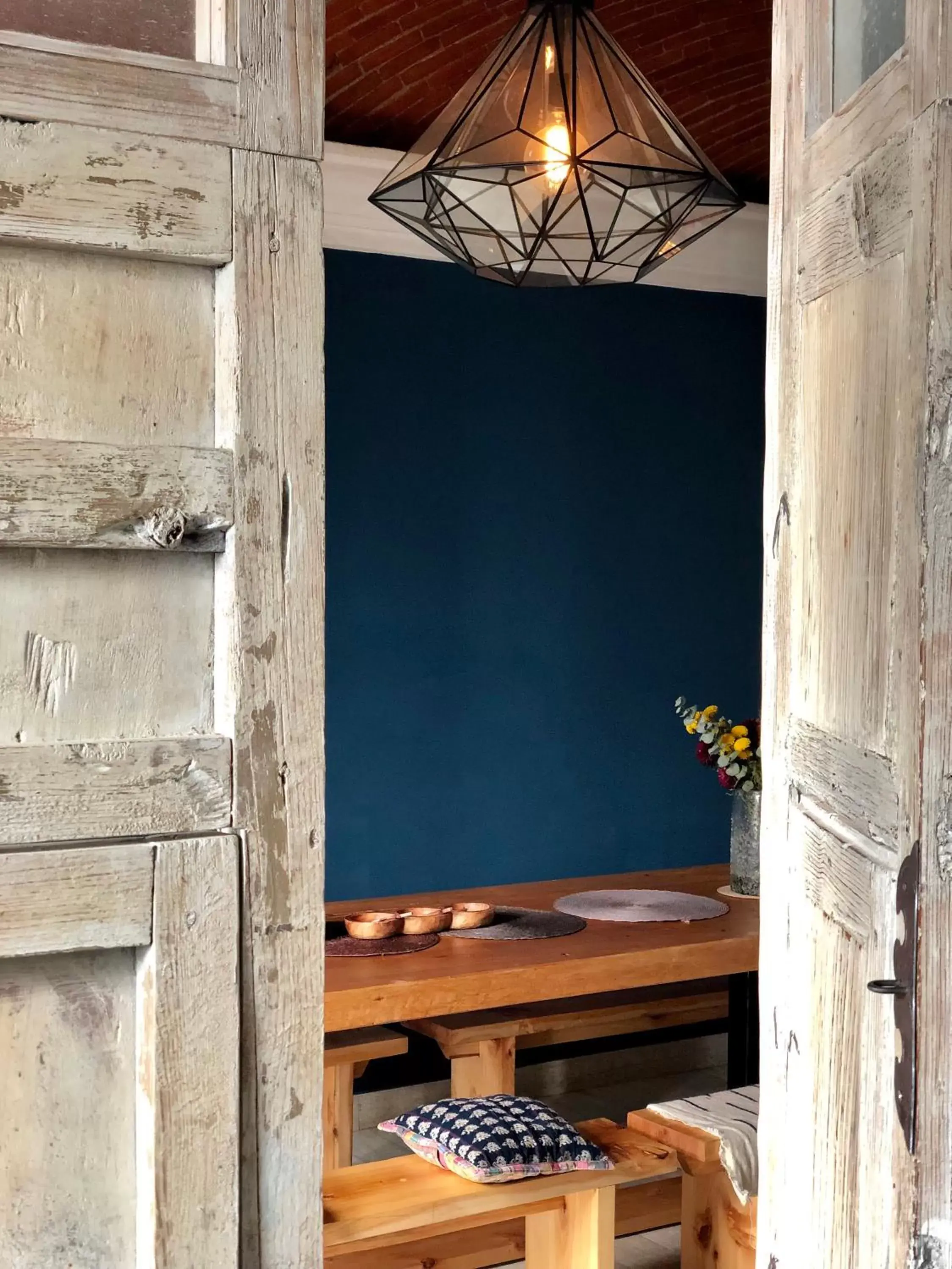 Dining area in Casa Delphine