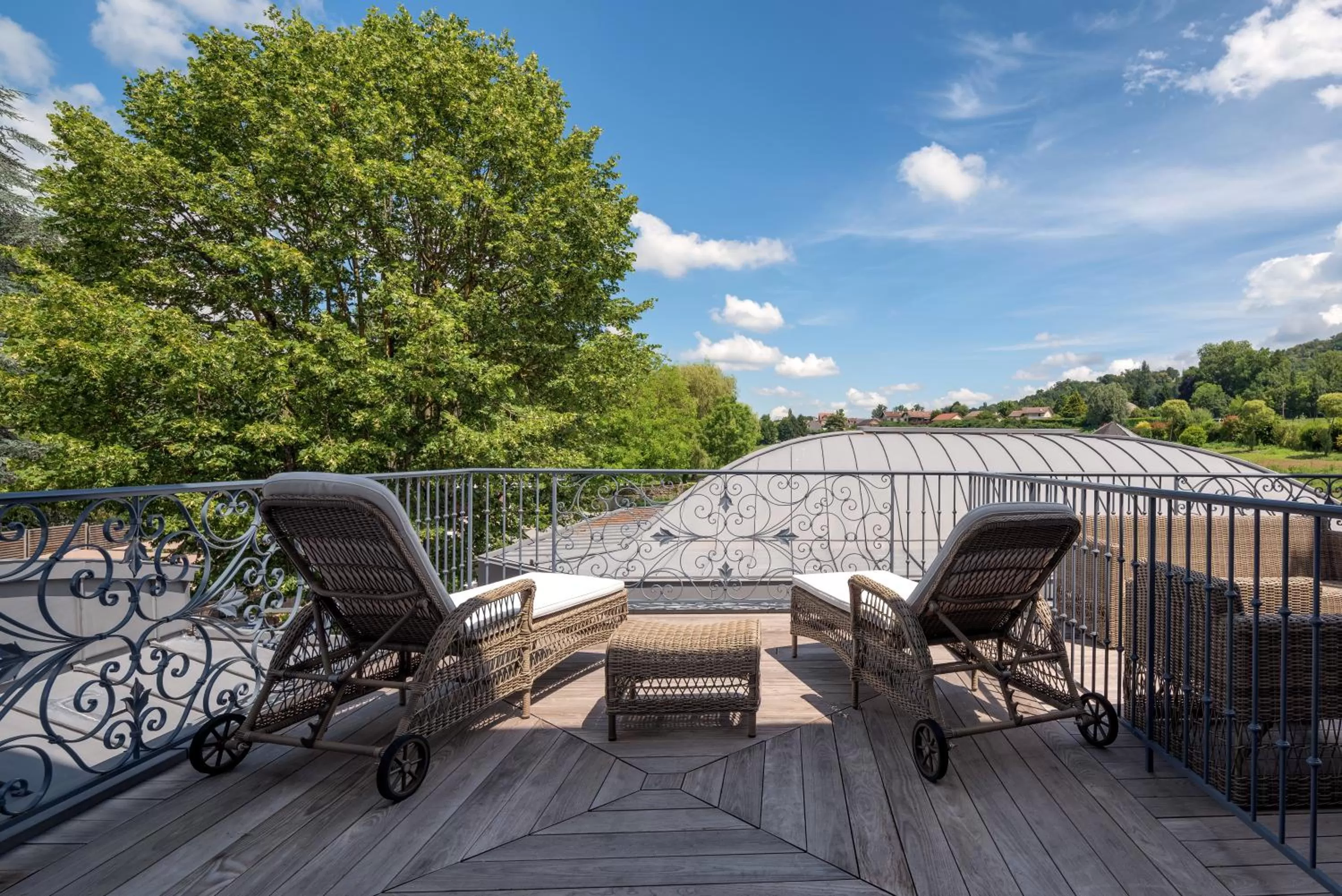 Suite with Sauna in Château Brachet