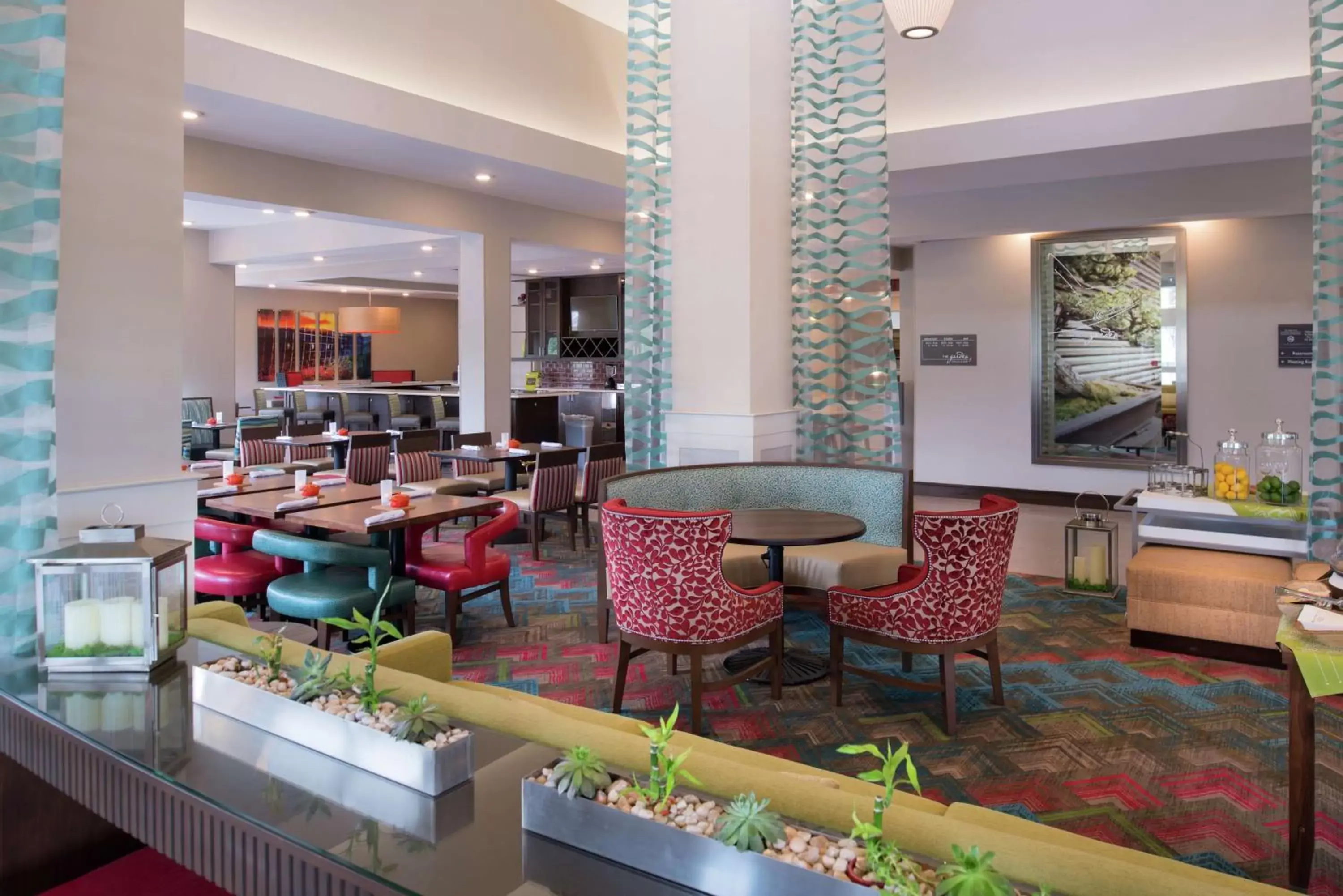 Lobby or reception, Lounge/Bar in Hilton Garden Inn Bristol