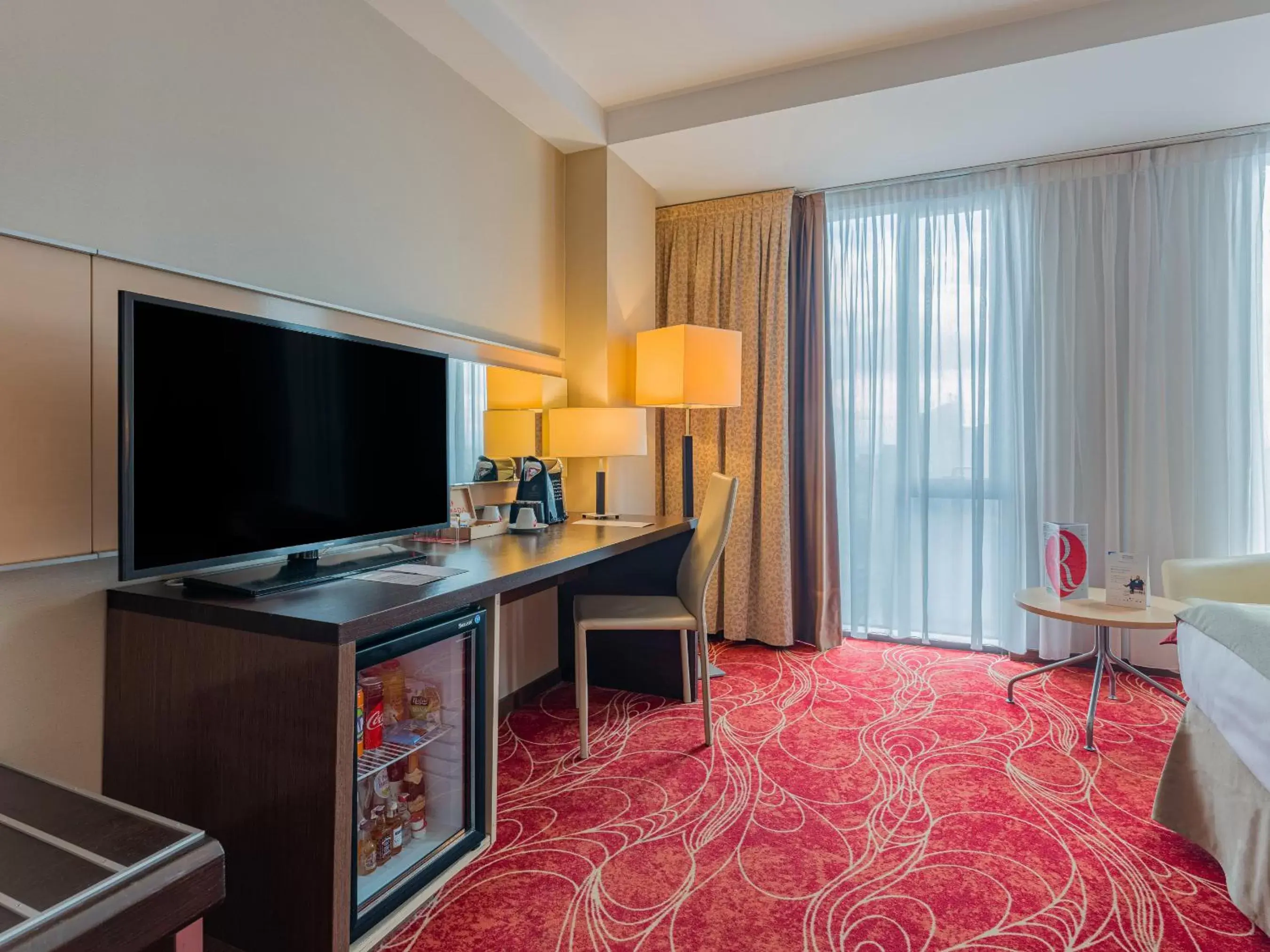 TV and multimedia, TV/Entertainment Center in Ramada Sibiu Hotel