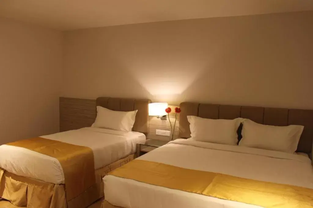 Bed in NU Hotel @ KL Sentral Bed in NU Hotel @ KL Sentral