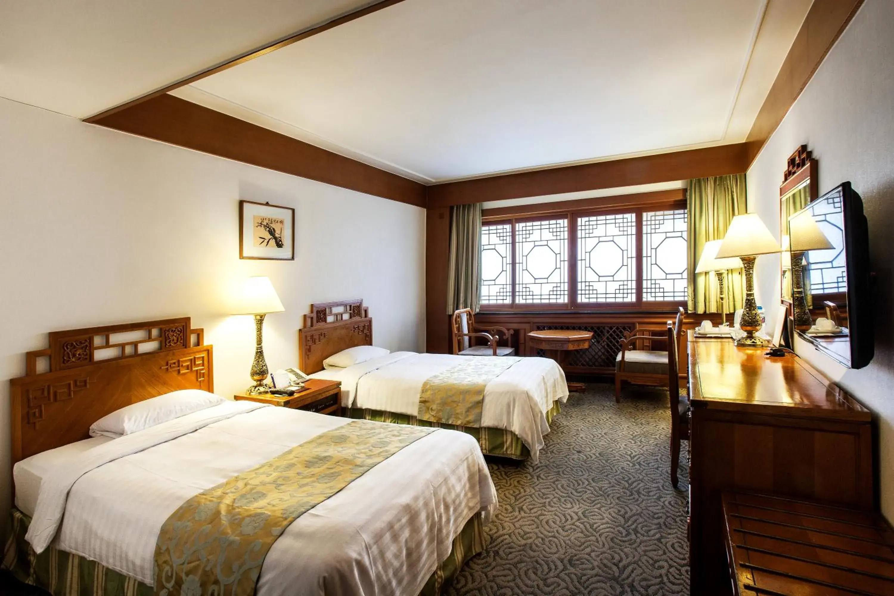 Bed in Commodore Hotel Busan Bed in Commodore Hotel Busan