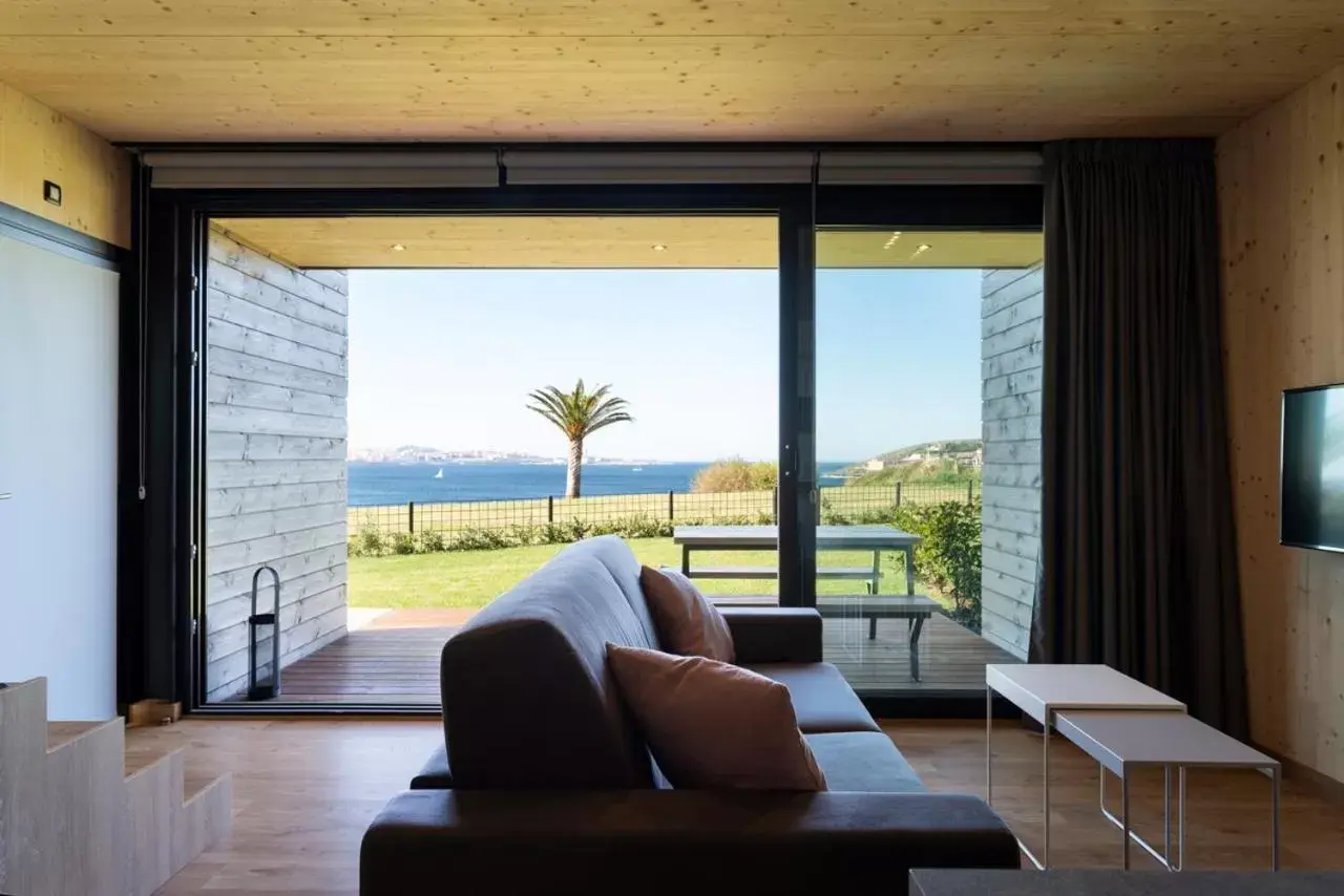 Seating Area in Cabañas de Canide