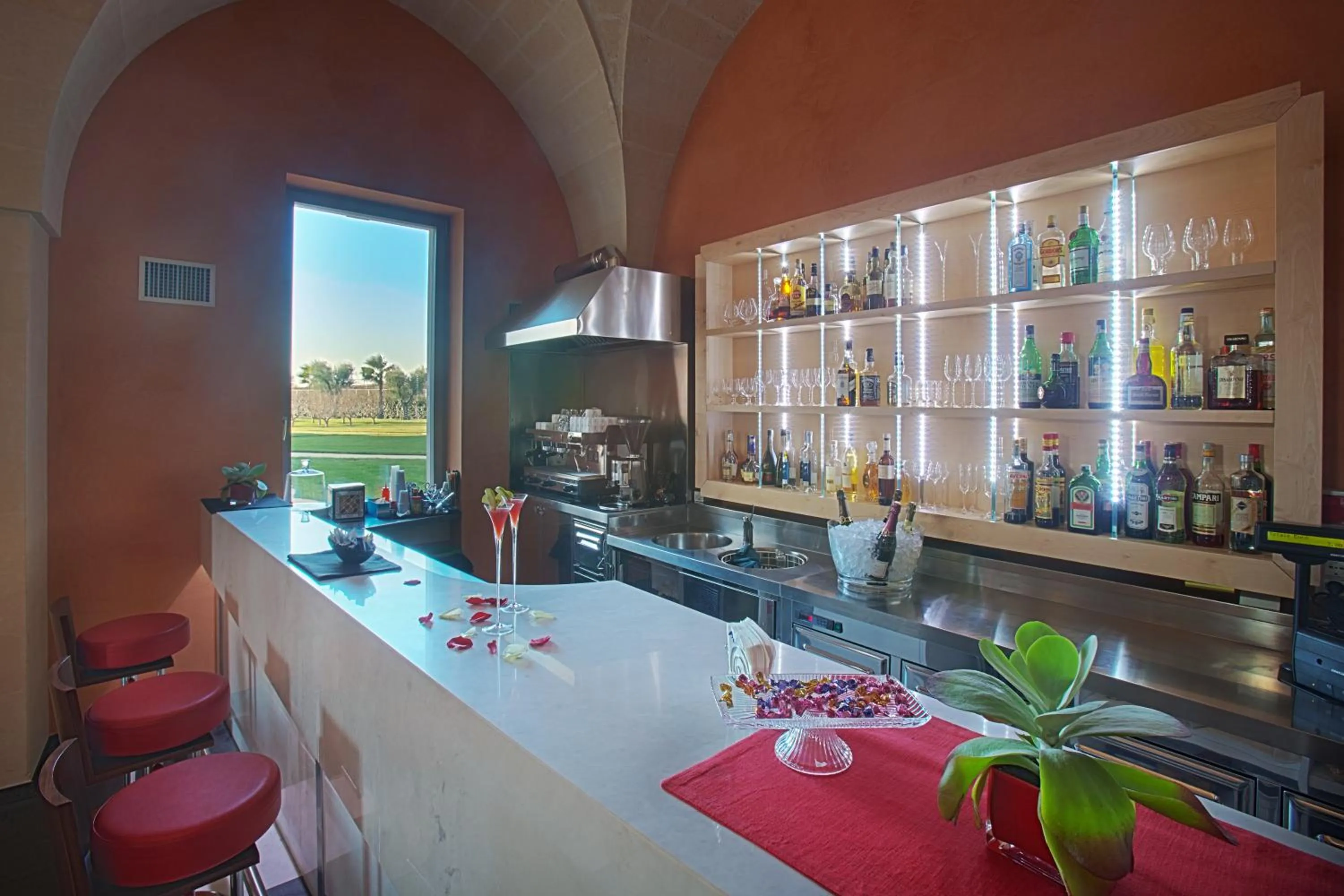 Lounge or bar in Arthotel & Park Lecce