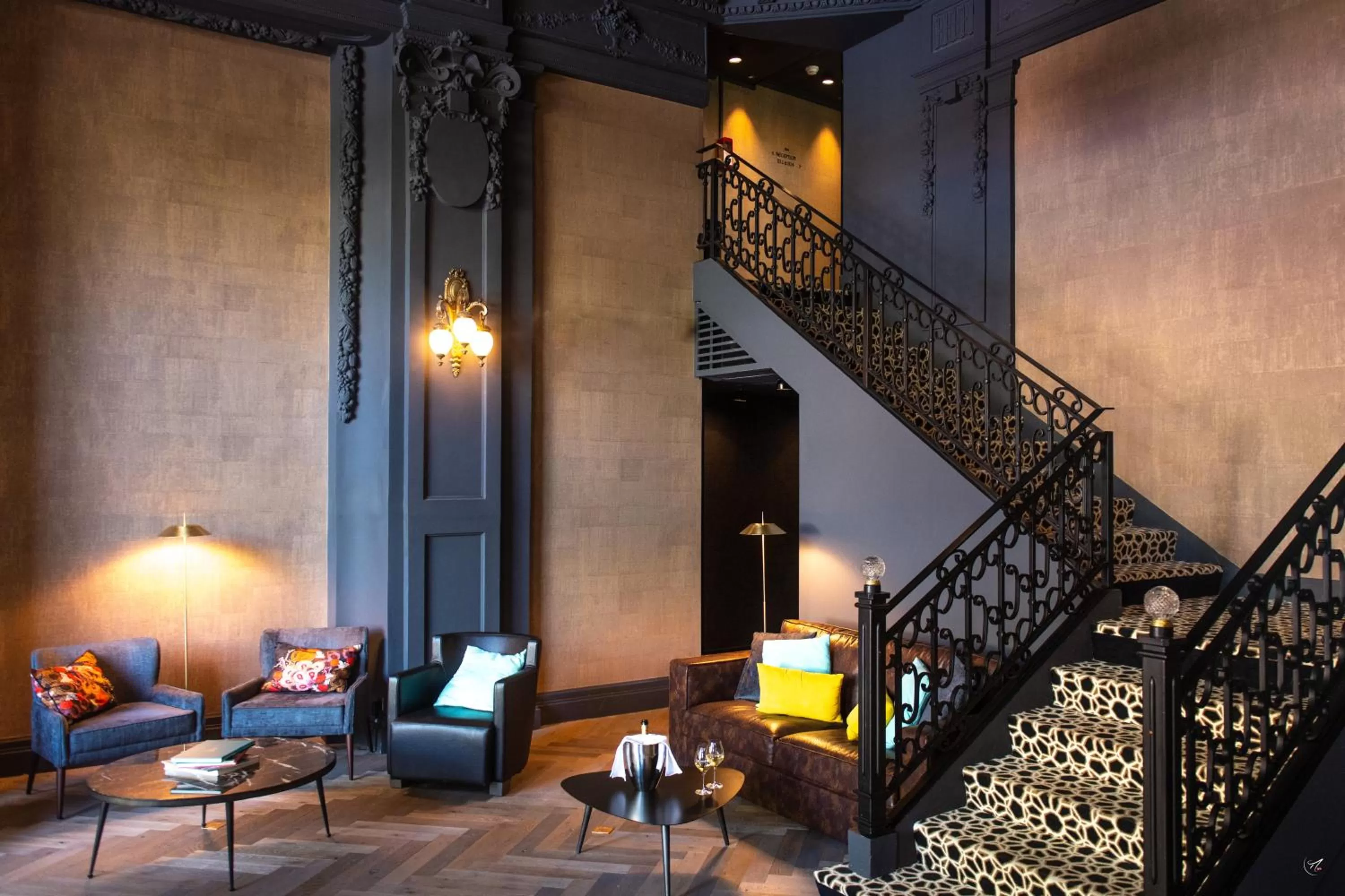 Lobby or reception in Continental Hotel