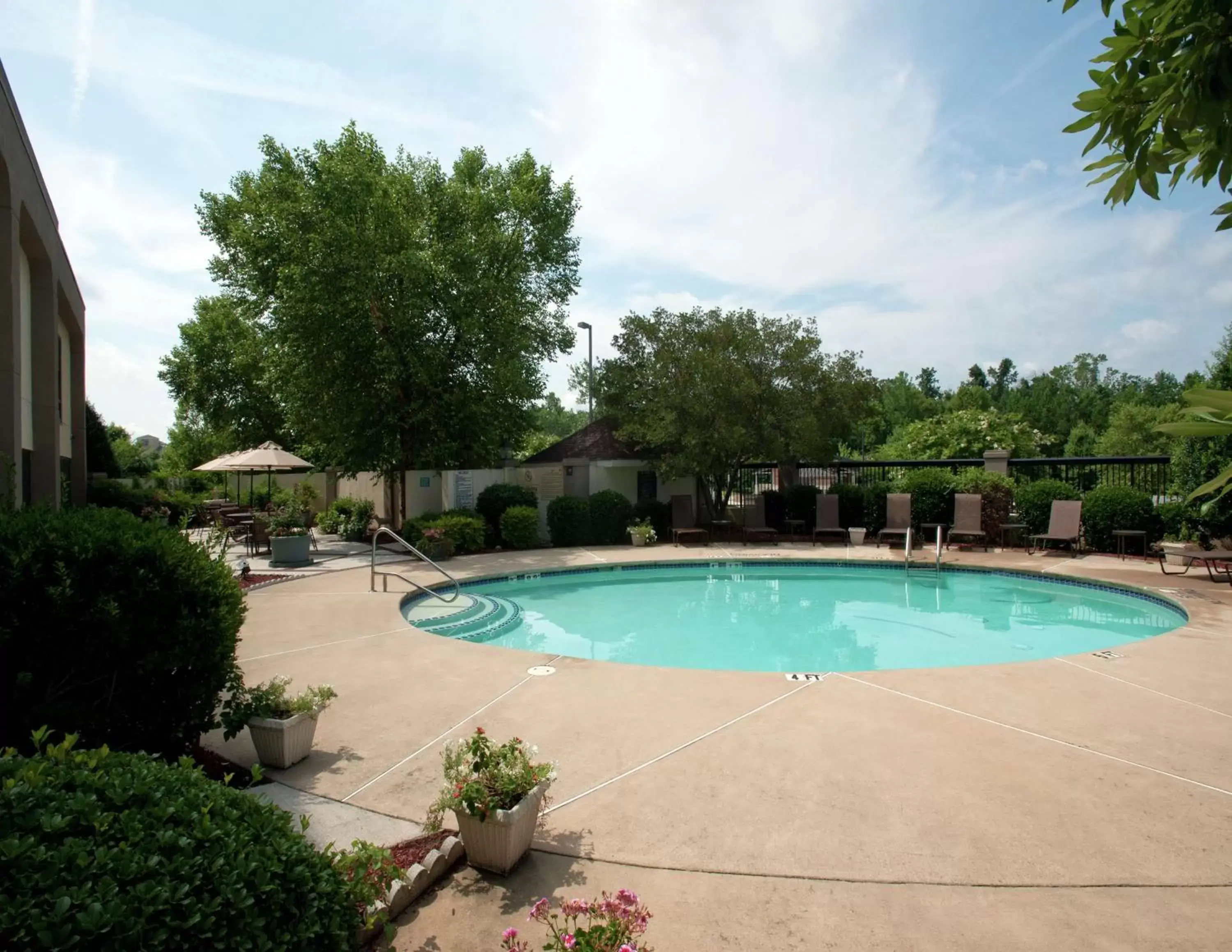 Pool view, Swimming Pool in Hampton Inn Concord/Kannapolis