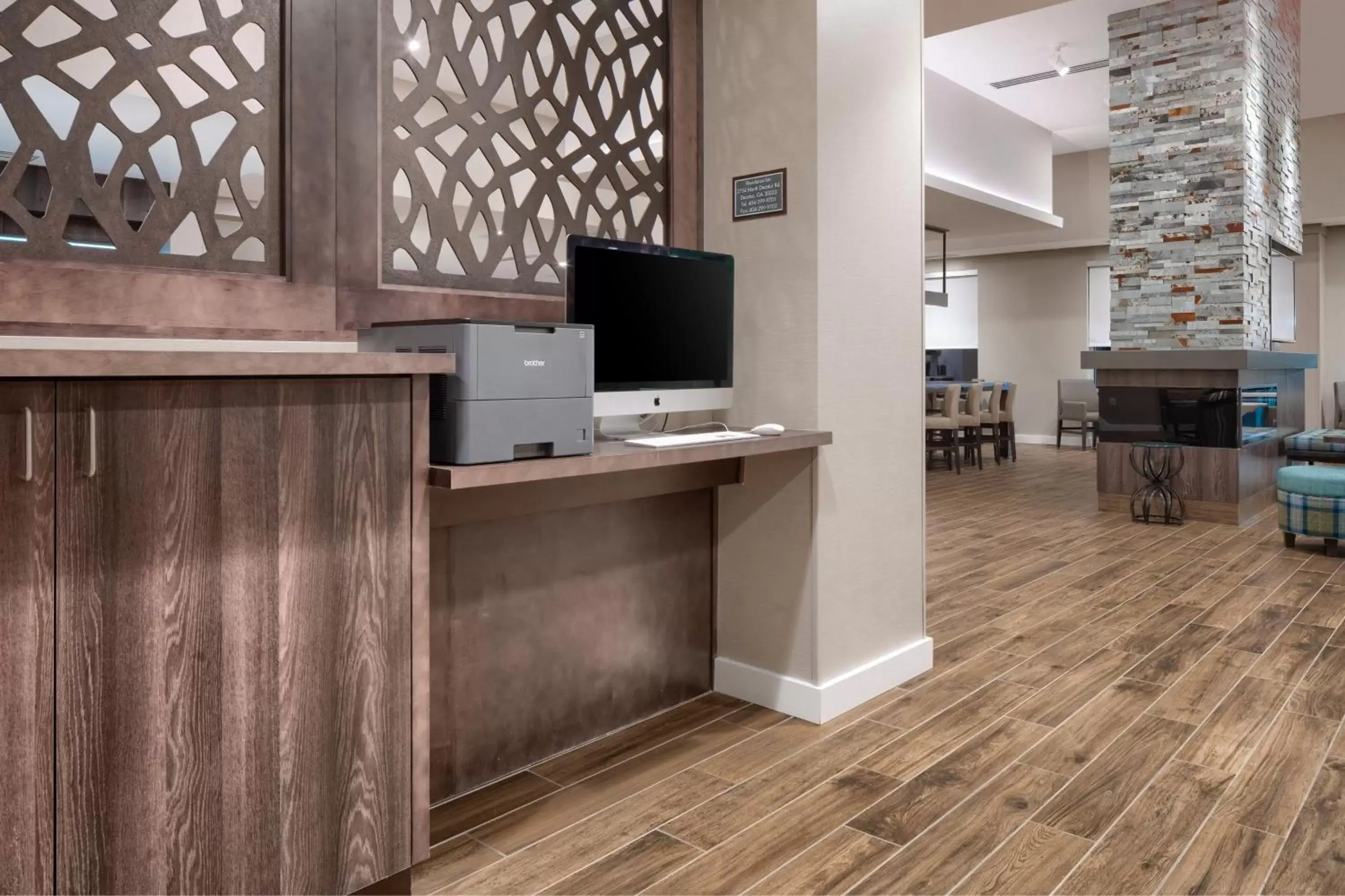 Business facilities, TV/Entertainment Center in Residence Inn by Marriott Decatur Emory Area