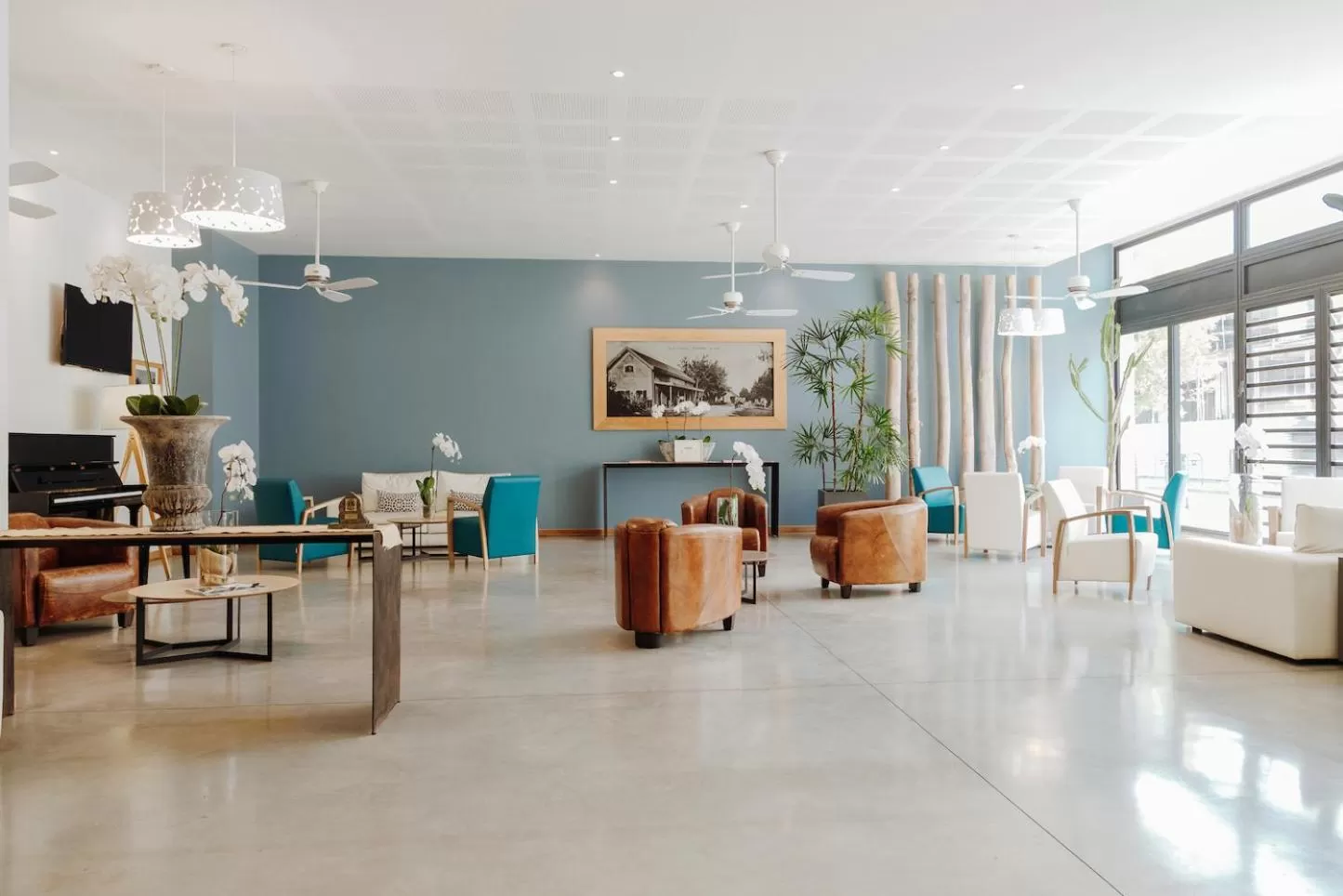 Living room in Hotel Le Saint Pierre ÎLe De La Reunion.