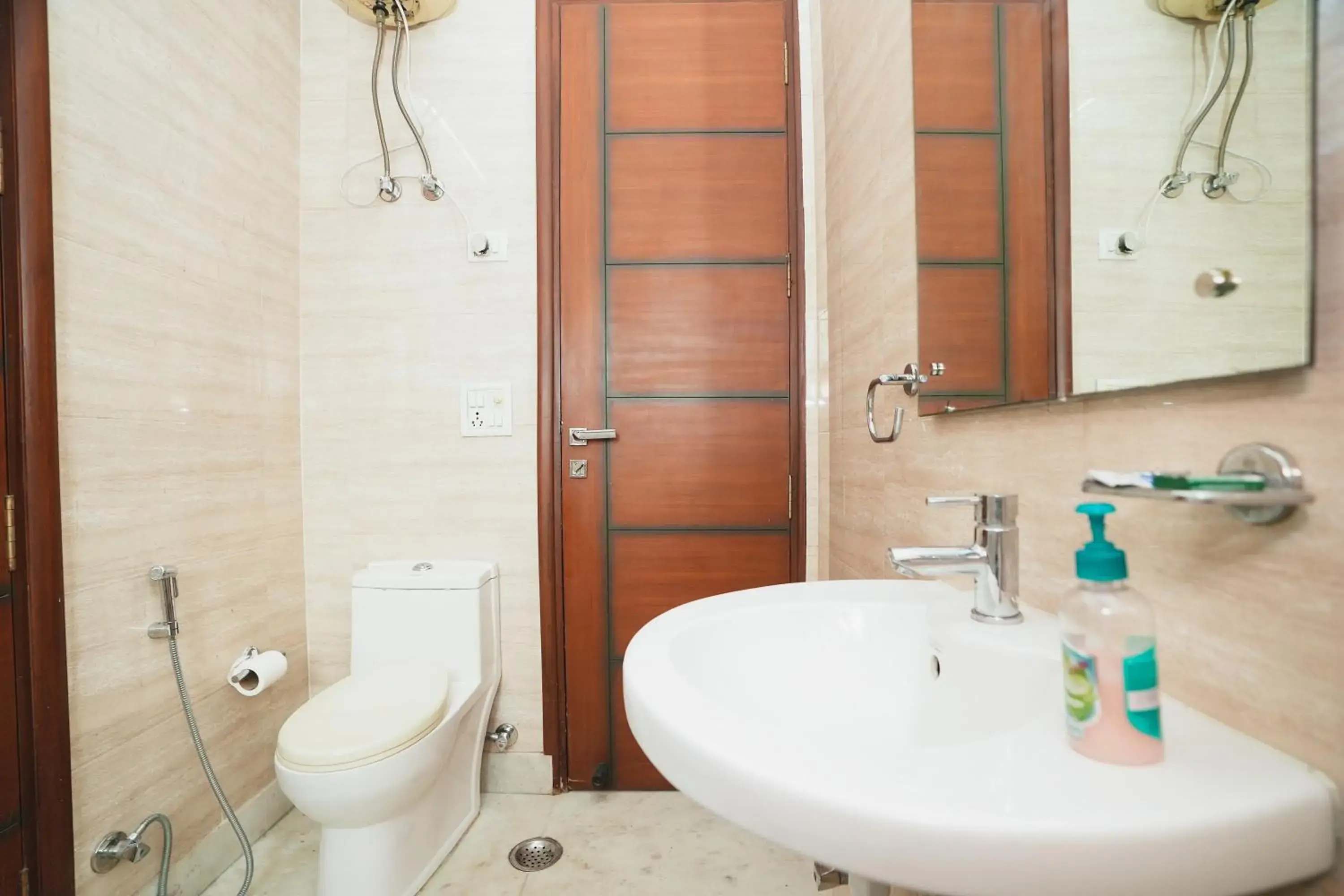 Bathroom in Mintstar Apartment and Suites, Chittaranjan Park