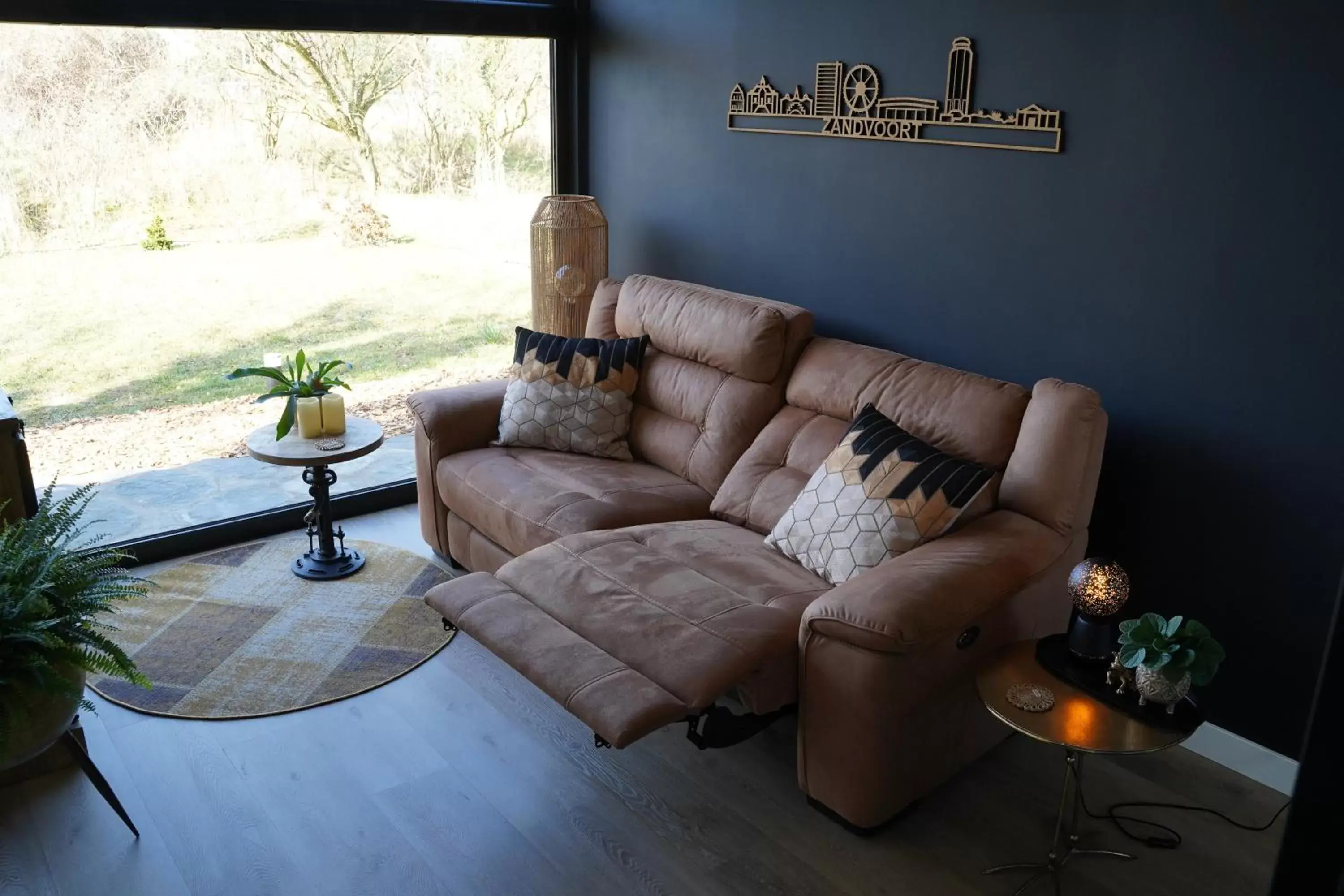 Living room, Seating Area in B&B het duinhuisje met jacuzzi