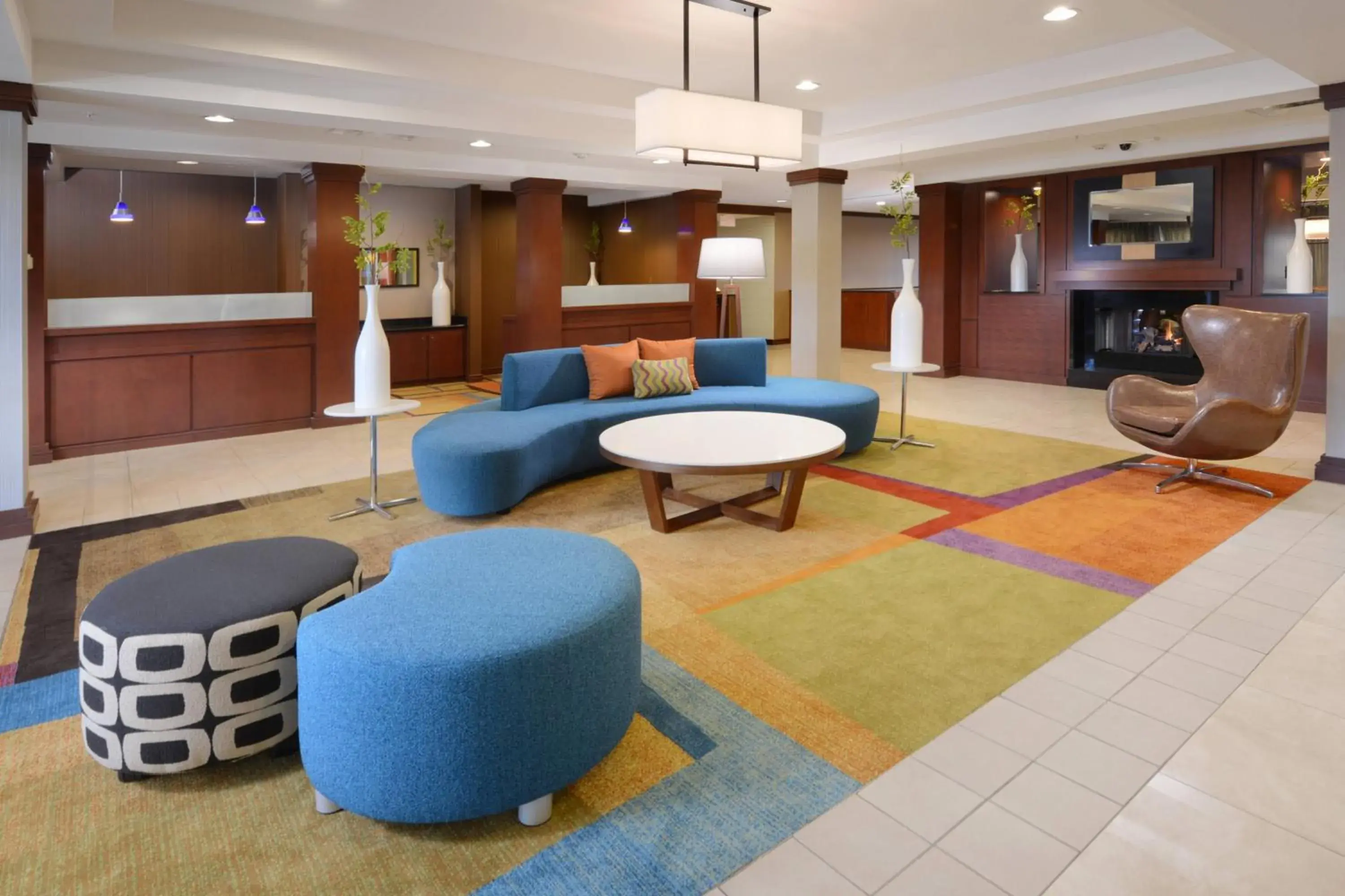 Lobby or reception, Lobby/Reception in Fairfield Inn & Suites by Marriott Dallas Plano The Colony
