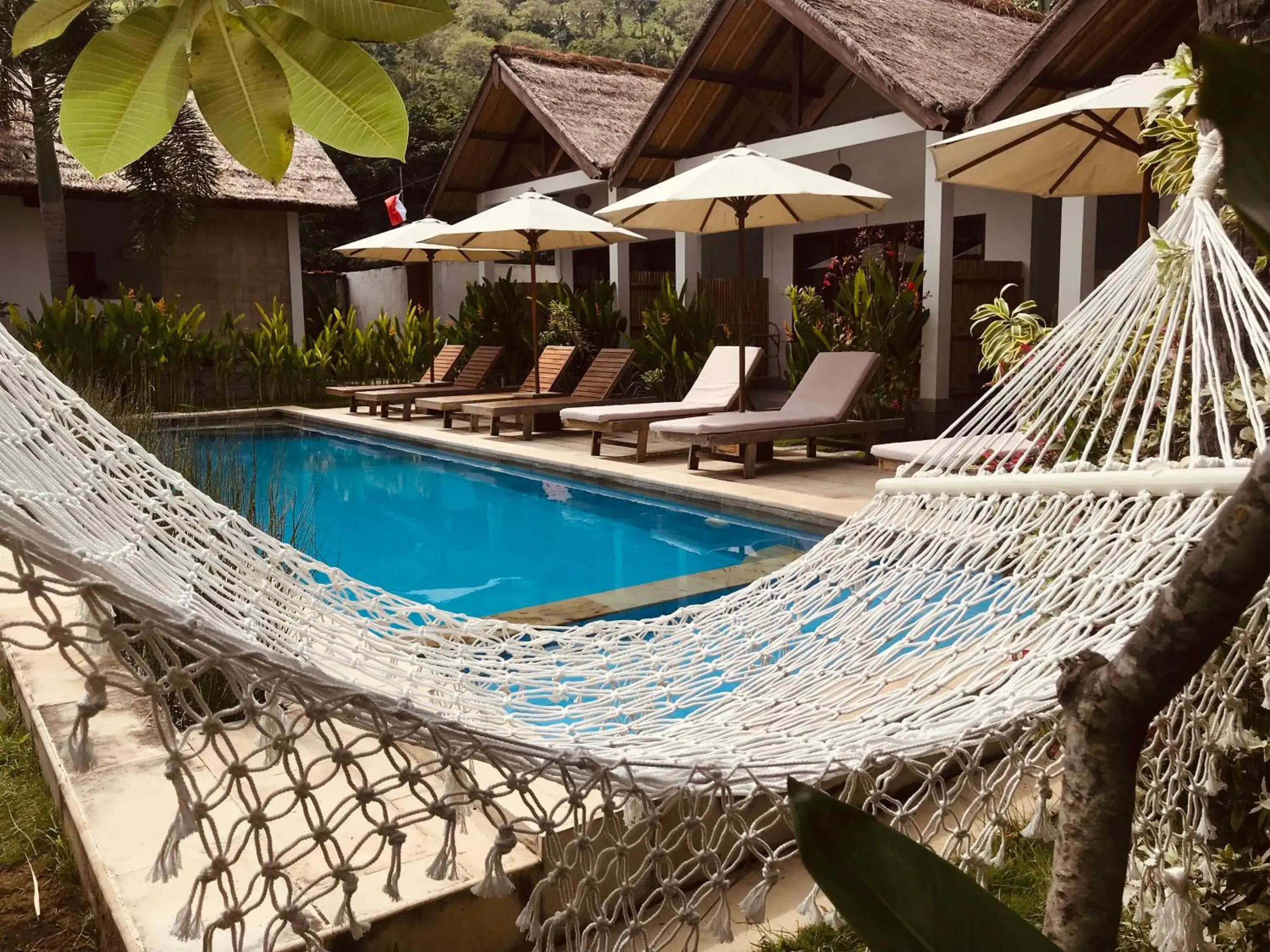 Swimming Pool in Cozy Cottages Lombok