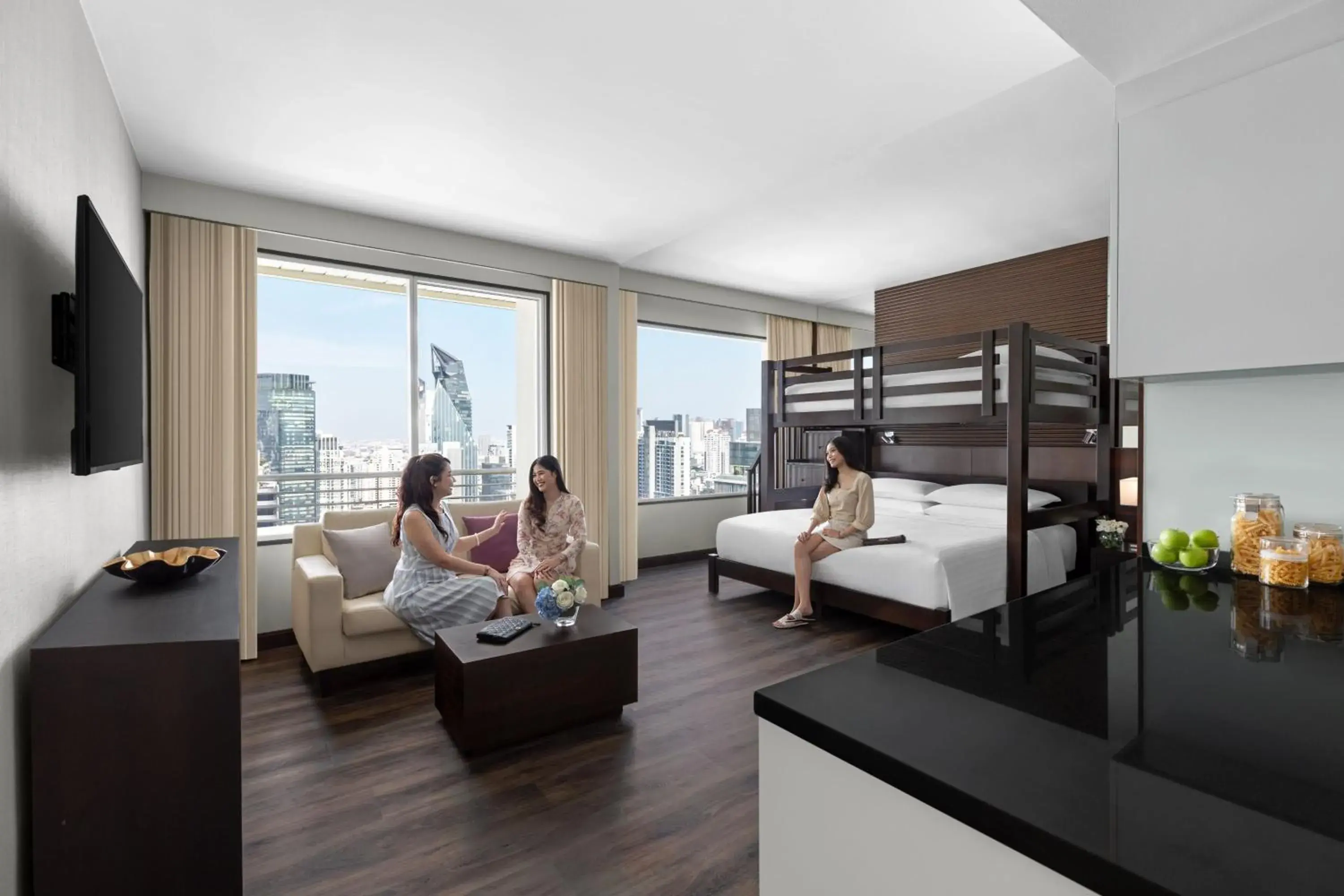Bedroom in Marriott Executive Apartments Sukhumvit Park