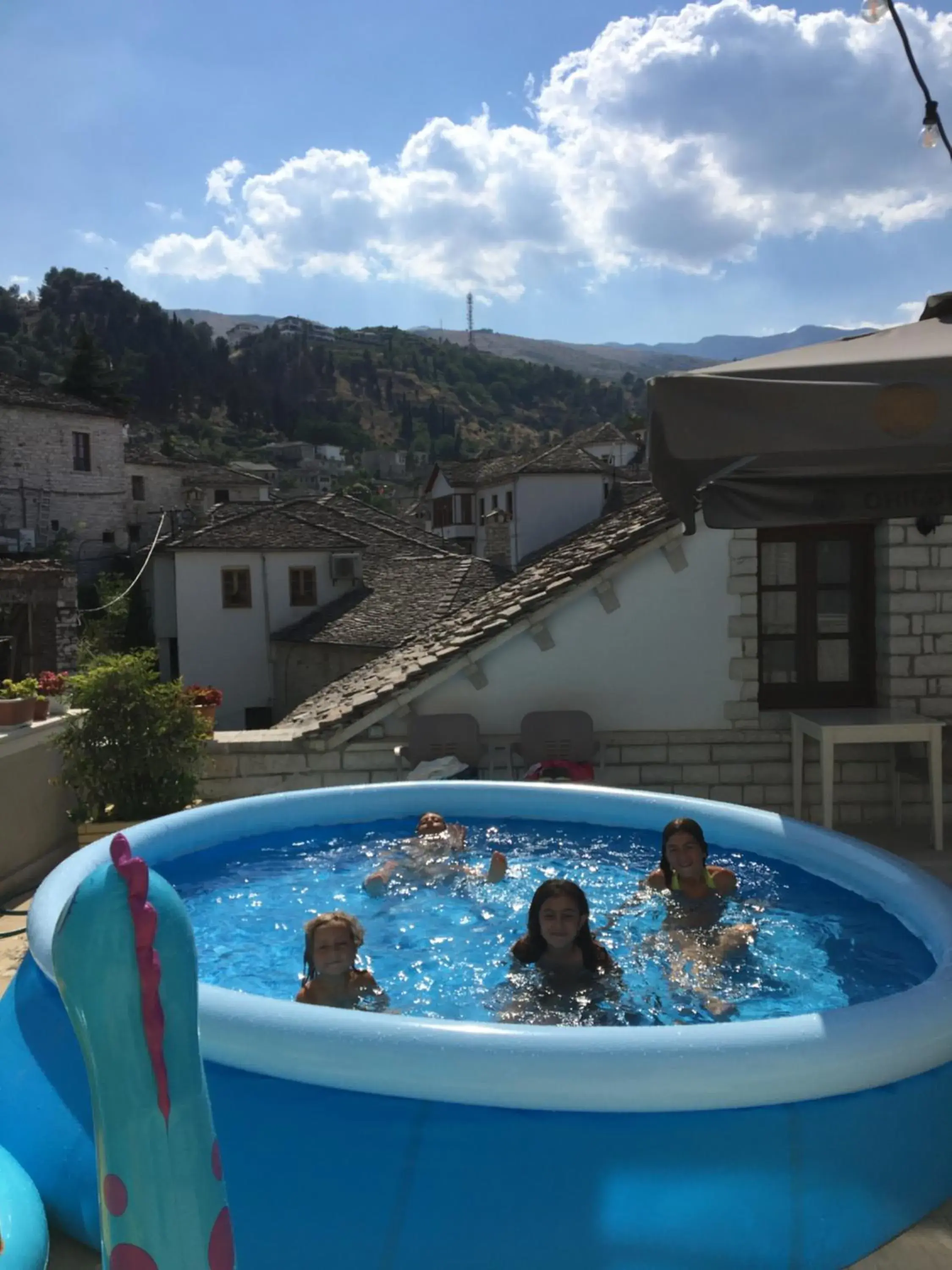 Swimming Pool in Hotel Argjiro