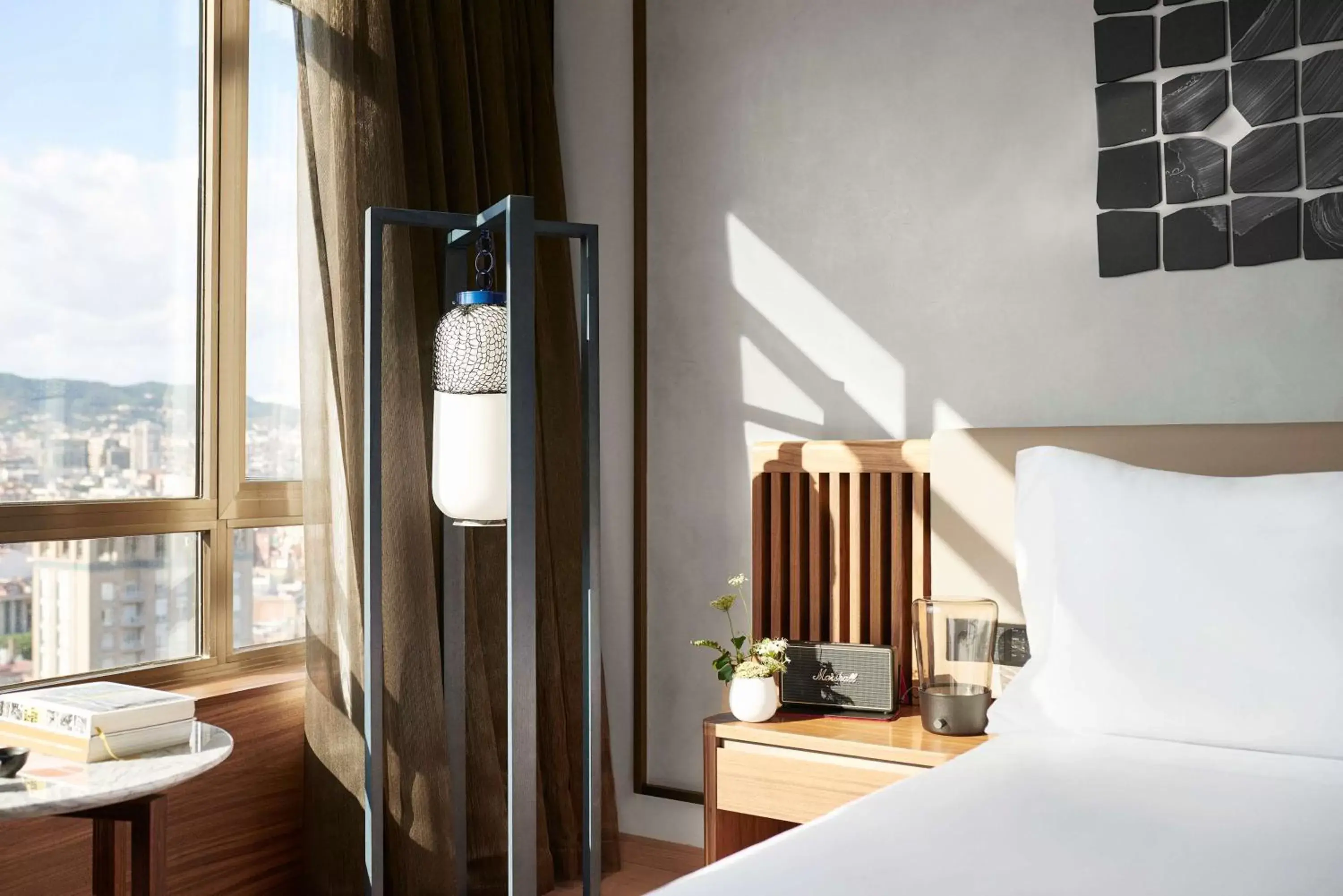 Bedroom, Bed in Nobu Hotel Barcelona