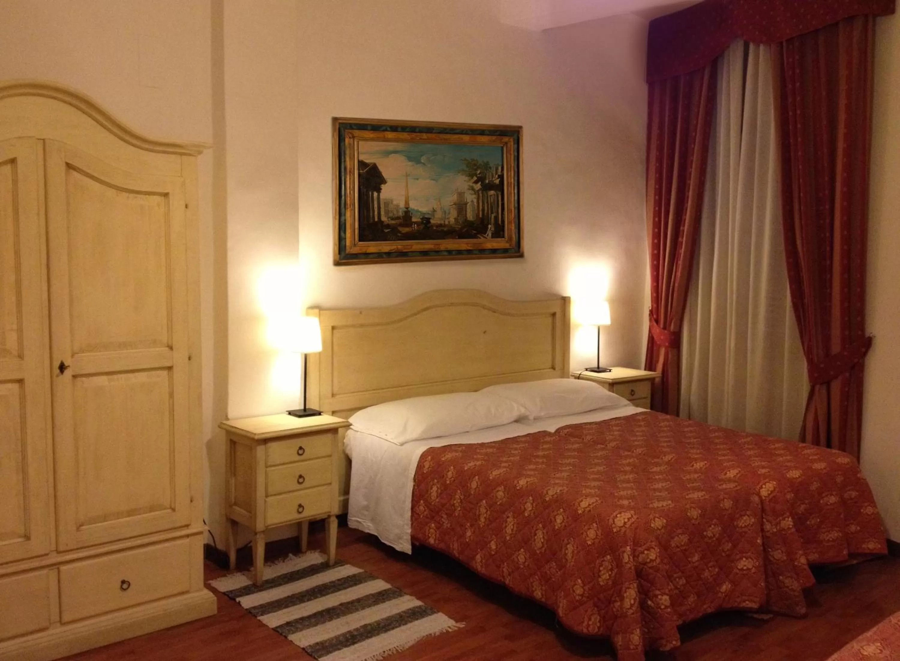 Bed in Hotel Umbria