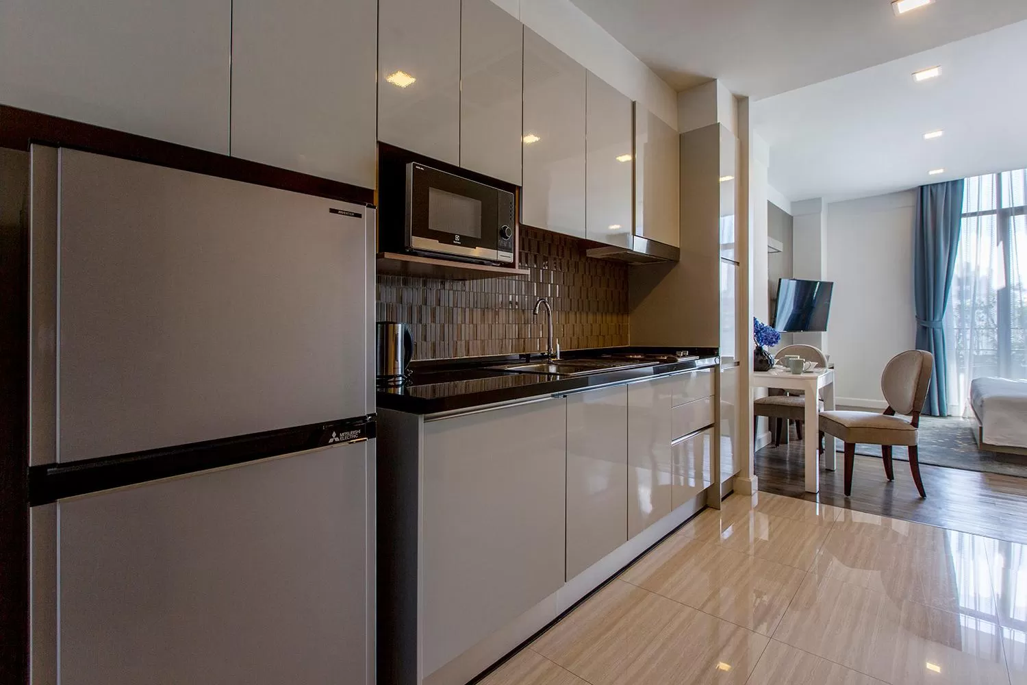 Kitchen or kitchenette, Kitchen/Kitchenette in Novotel Suites Sukhumvit 39