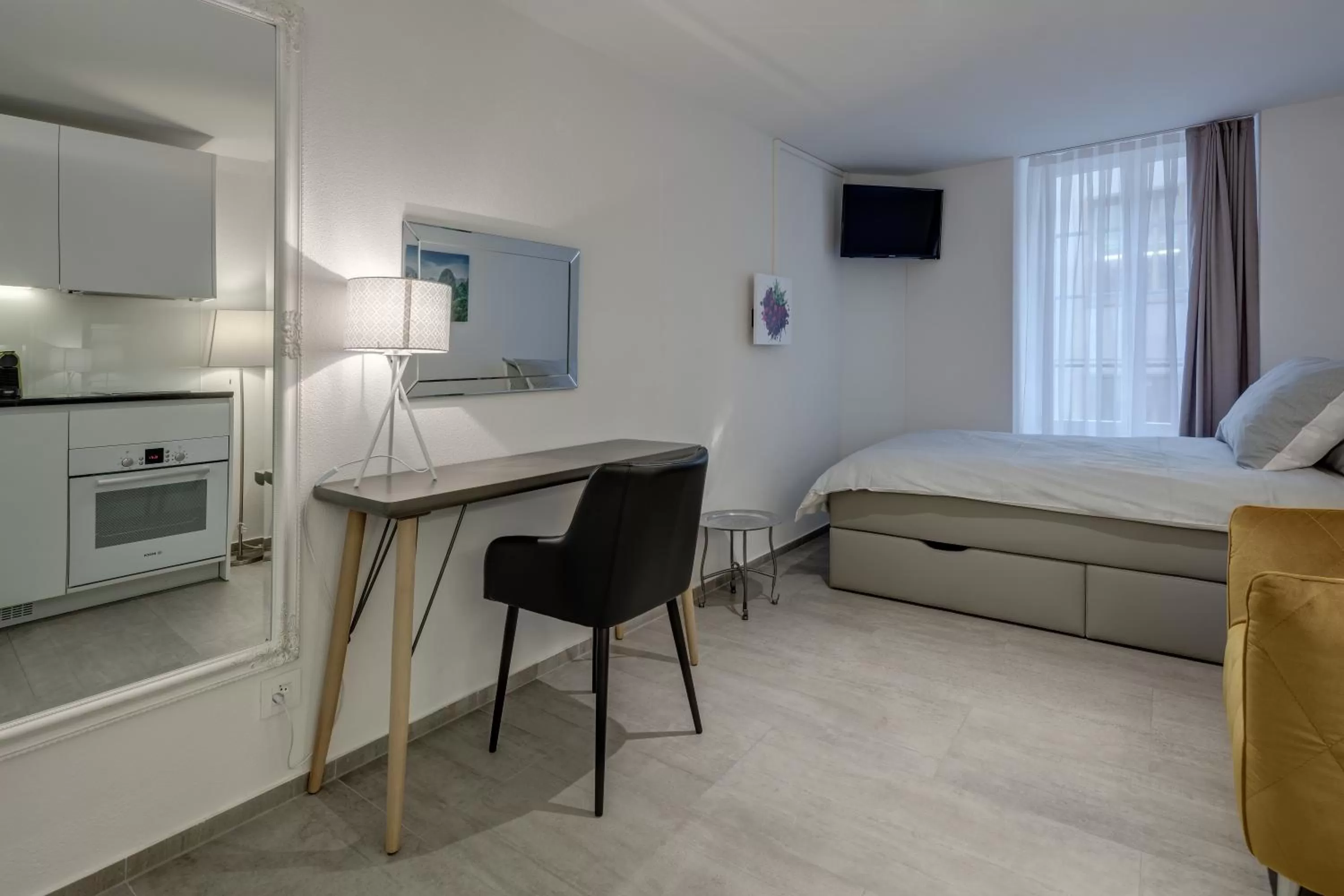 Photo of the whole room, Bed in smartroom The Residence la Cittadella Baden