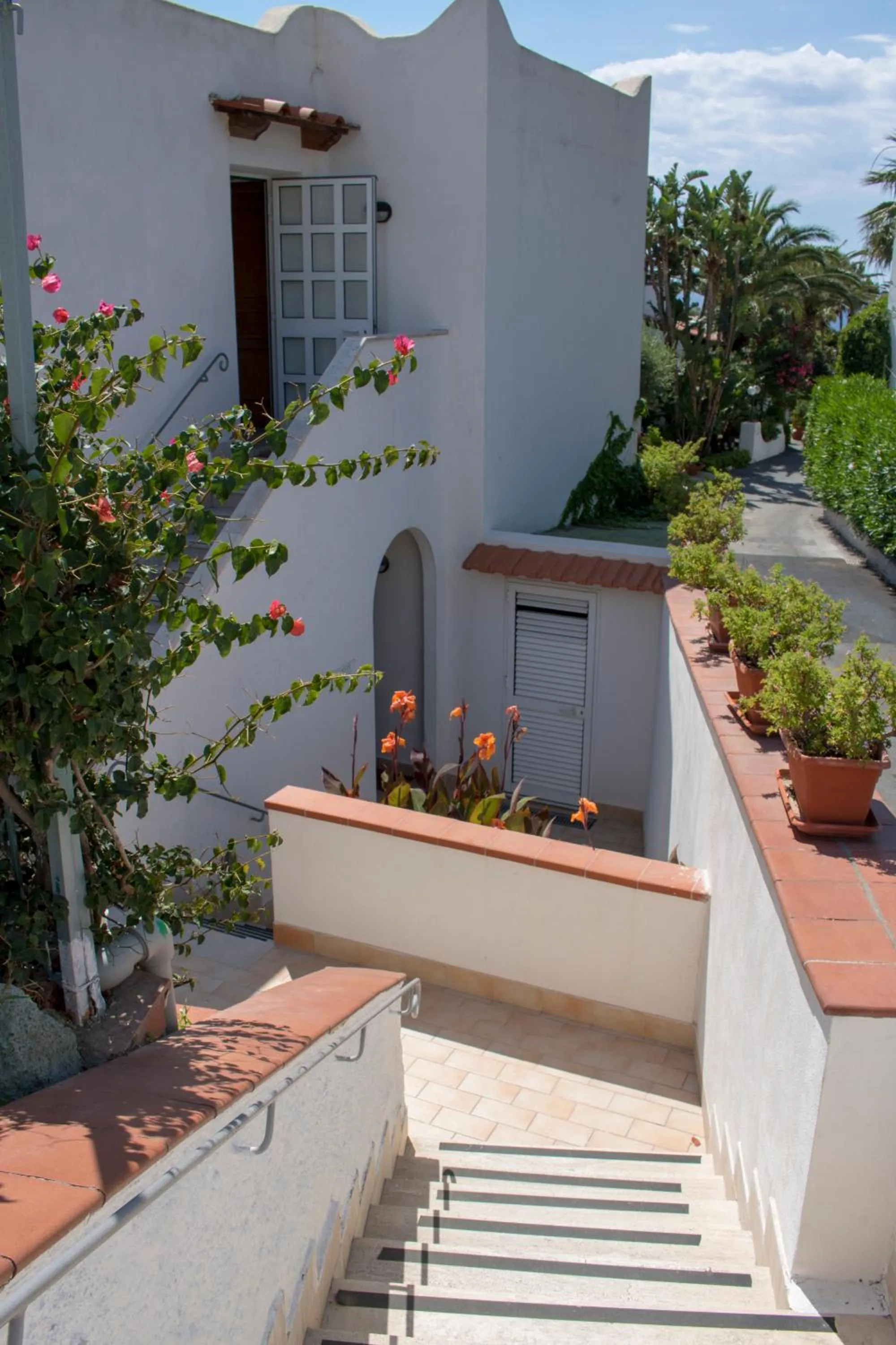 Balcony/Terrace in Hotel Terme Royal Palm