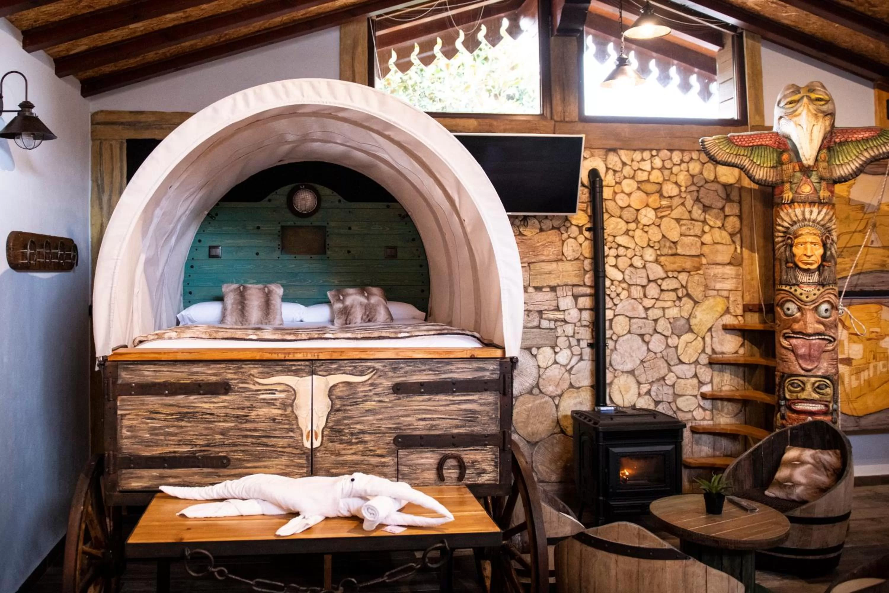 Bedroom in Posada la Leyenda