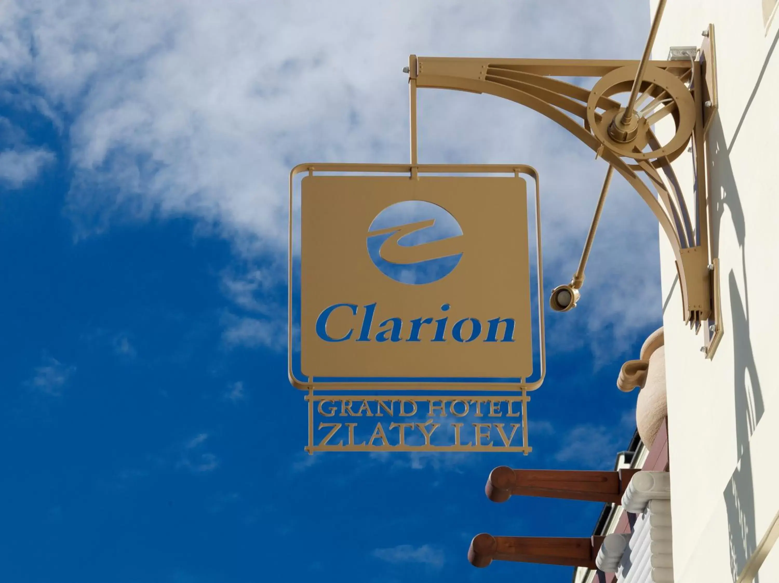 Property building in Clarion Grandhotel Zlaty Lev