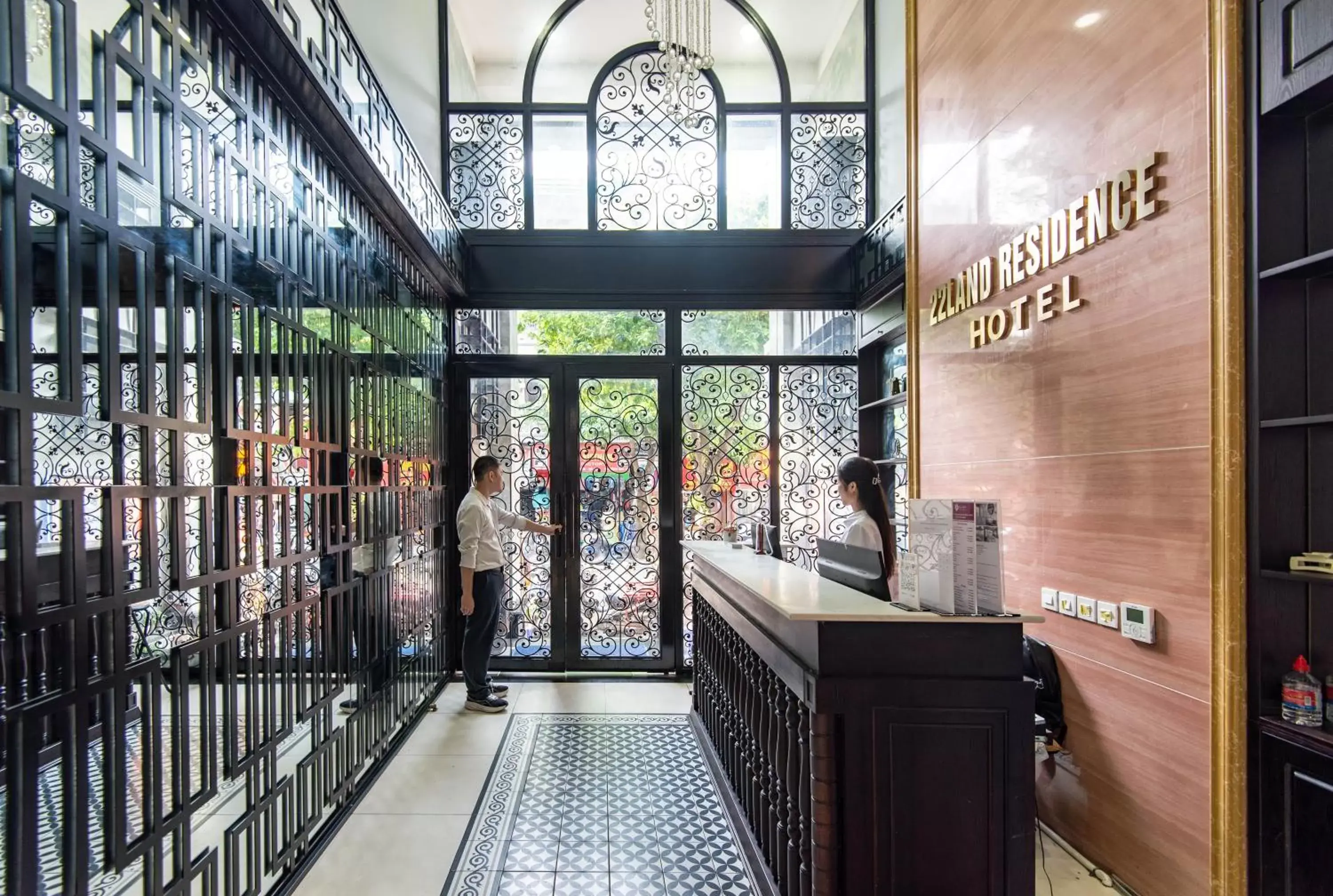 Lobby or reception in 22land Residence Hotel 71 Hang Bong Premium Lobby or reception in 22land Residence Hotel 71 Hang Bong Premium