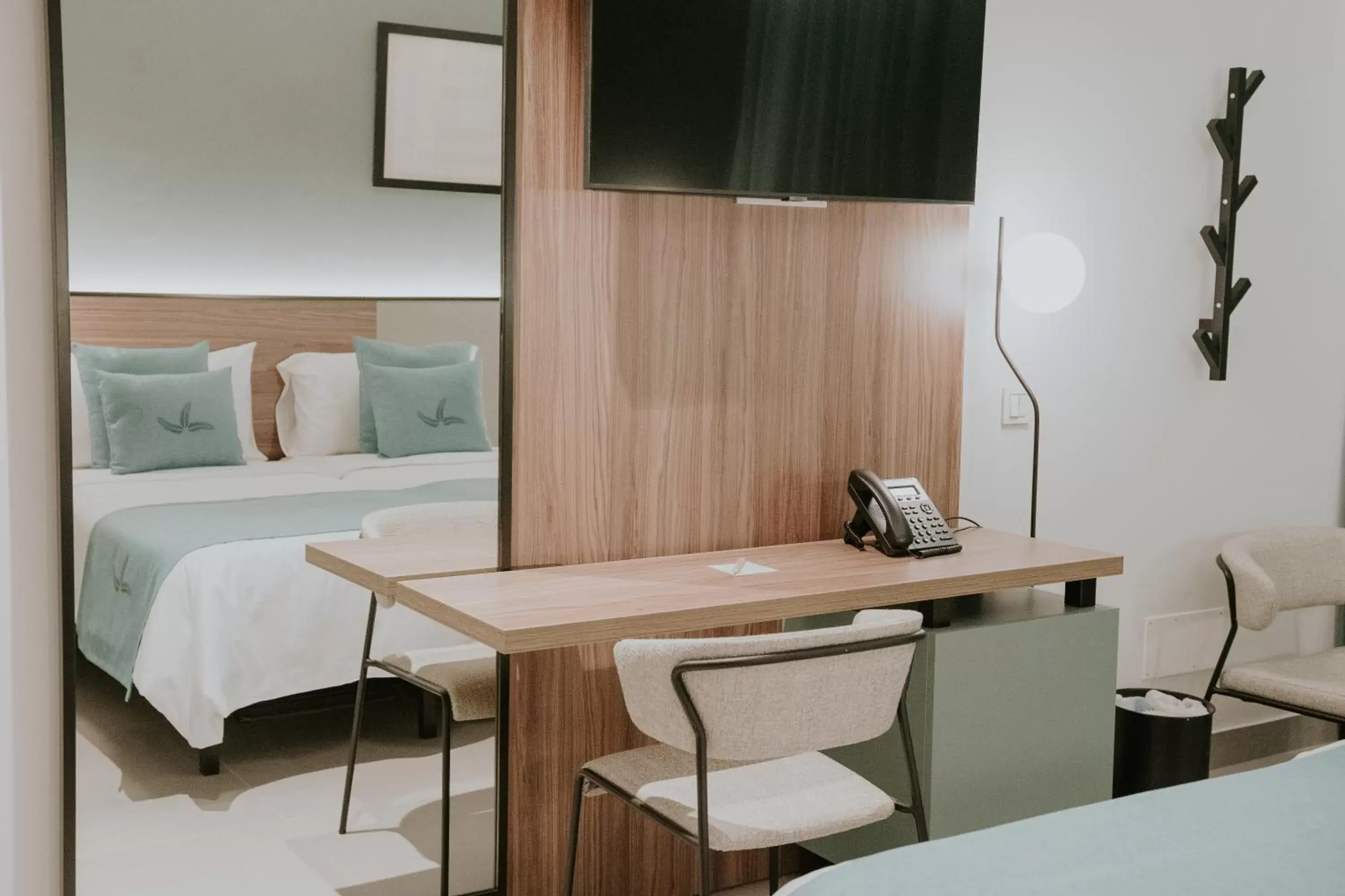 Bed in Catalina Plaza Hotel Sostenible Bed in Catalina Plaza Hotel Sostenible