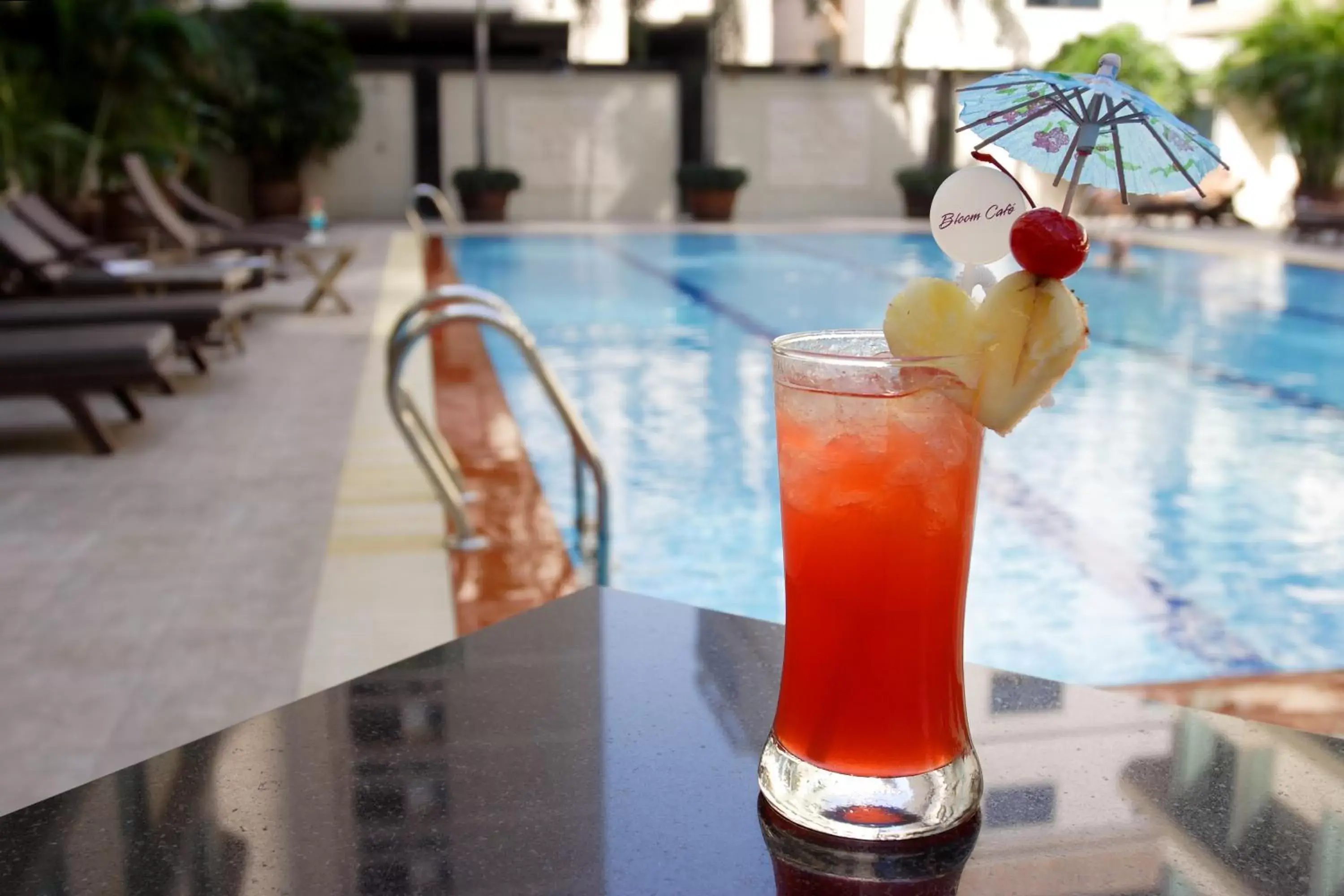 Food and drinks, Swimming Pool in Dynasty Grande Hotel