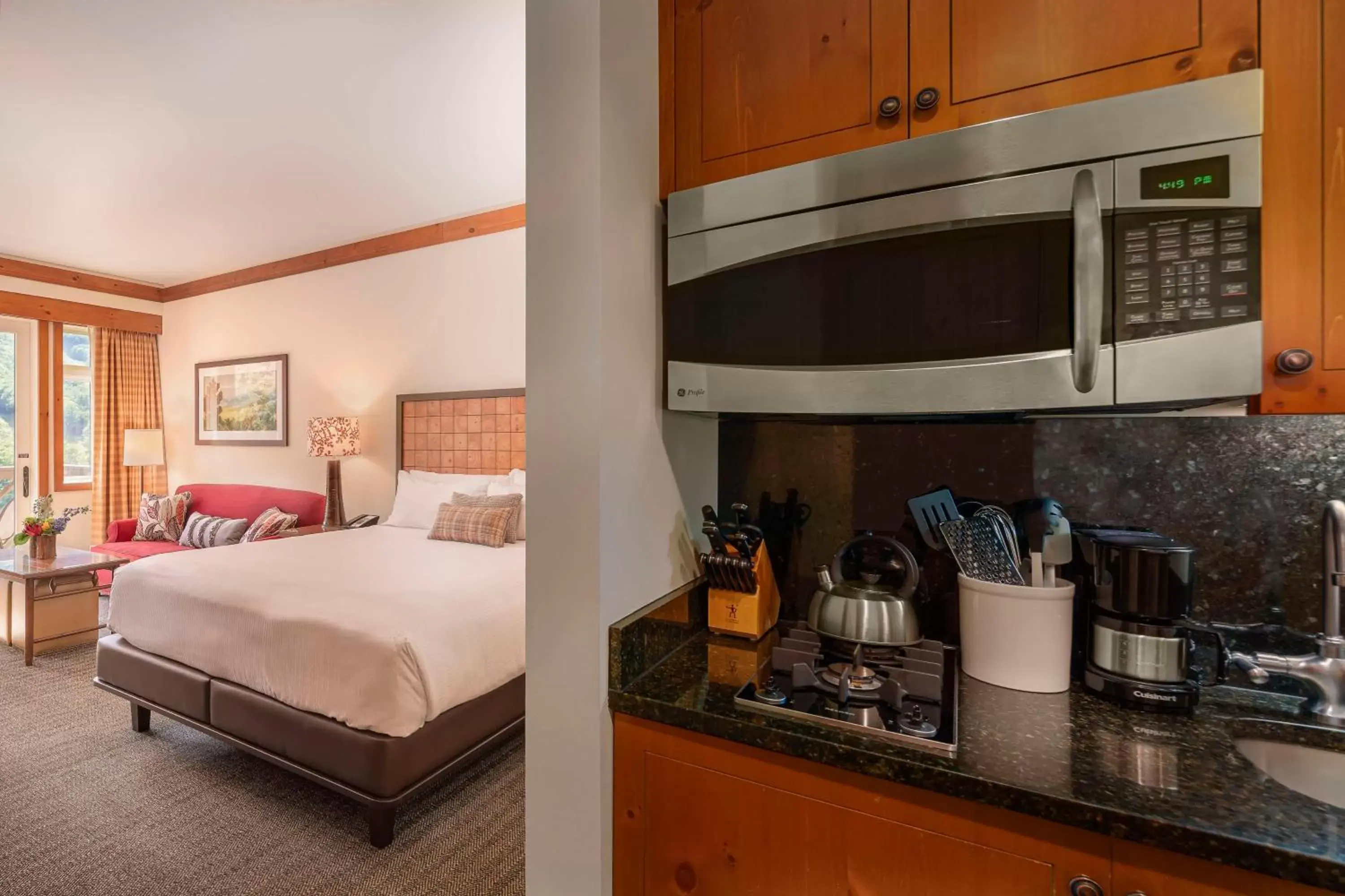 Kitchen or kitchenette in The Lodge at Spruce Peak, a Destination by Hyatt Residence