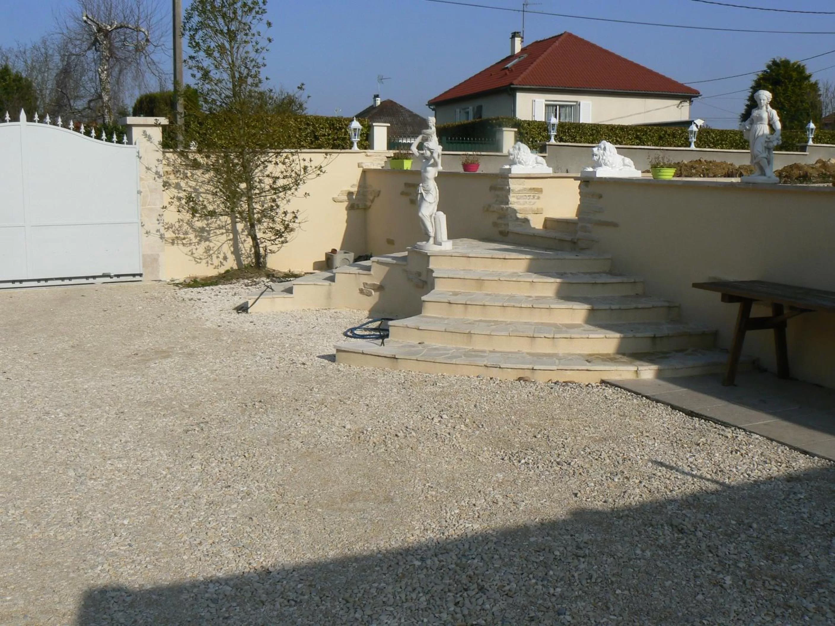 Decorative detail, Property Building in Le Manoir des Chapelles