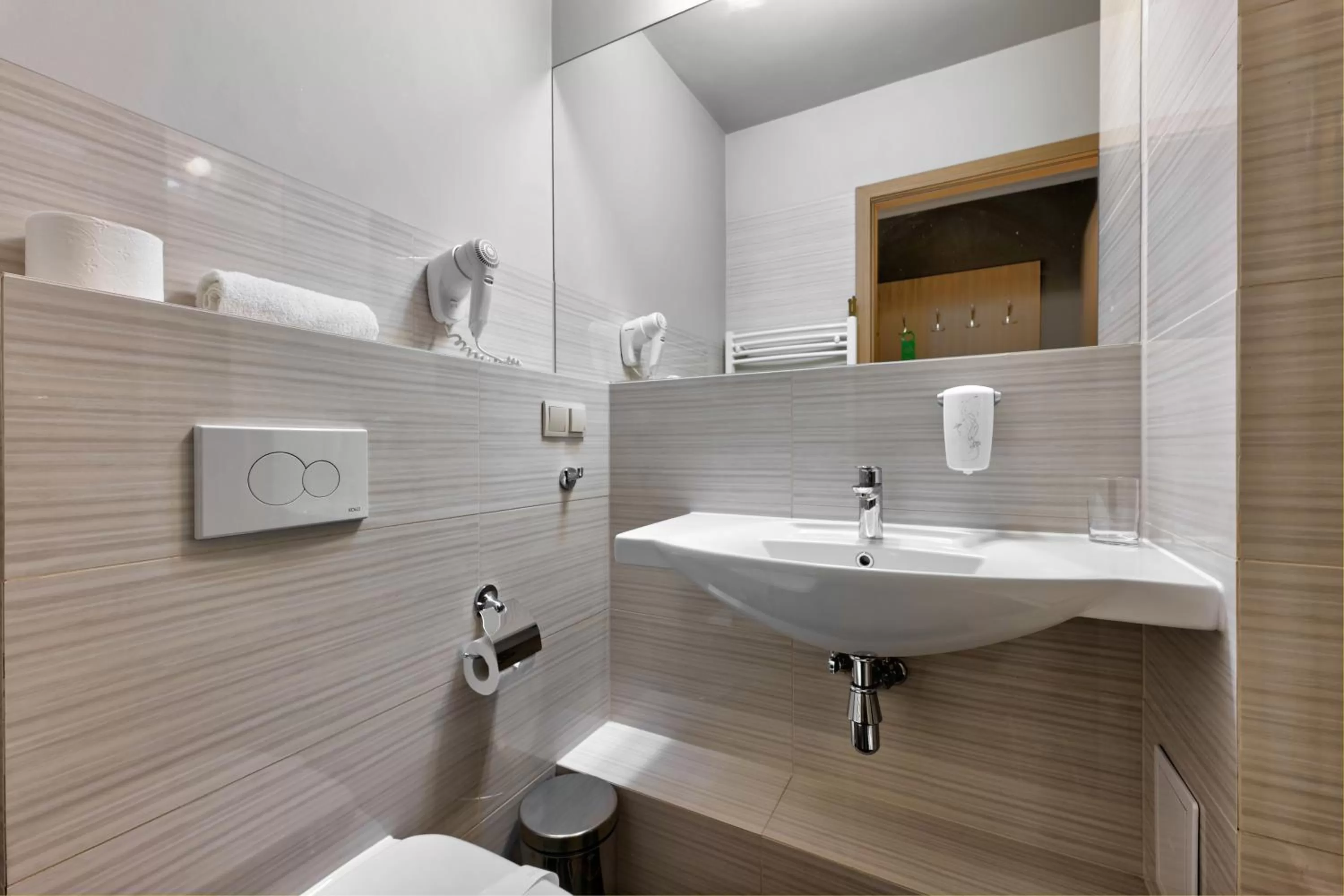 Bathroom in Hotel Leśny