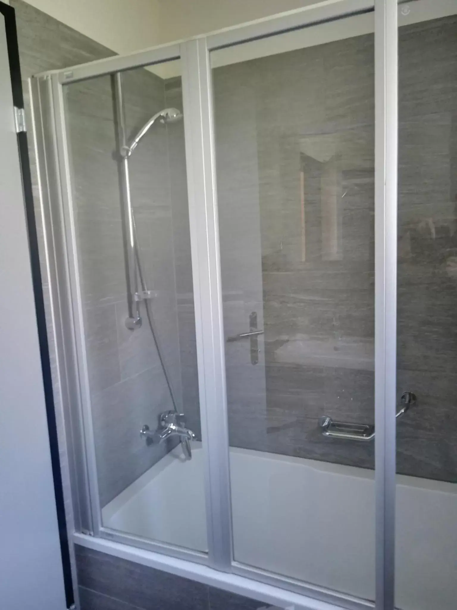 Shower, Bathroom in Aladin Apartments St Moritz