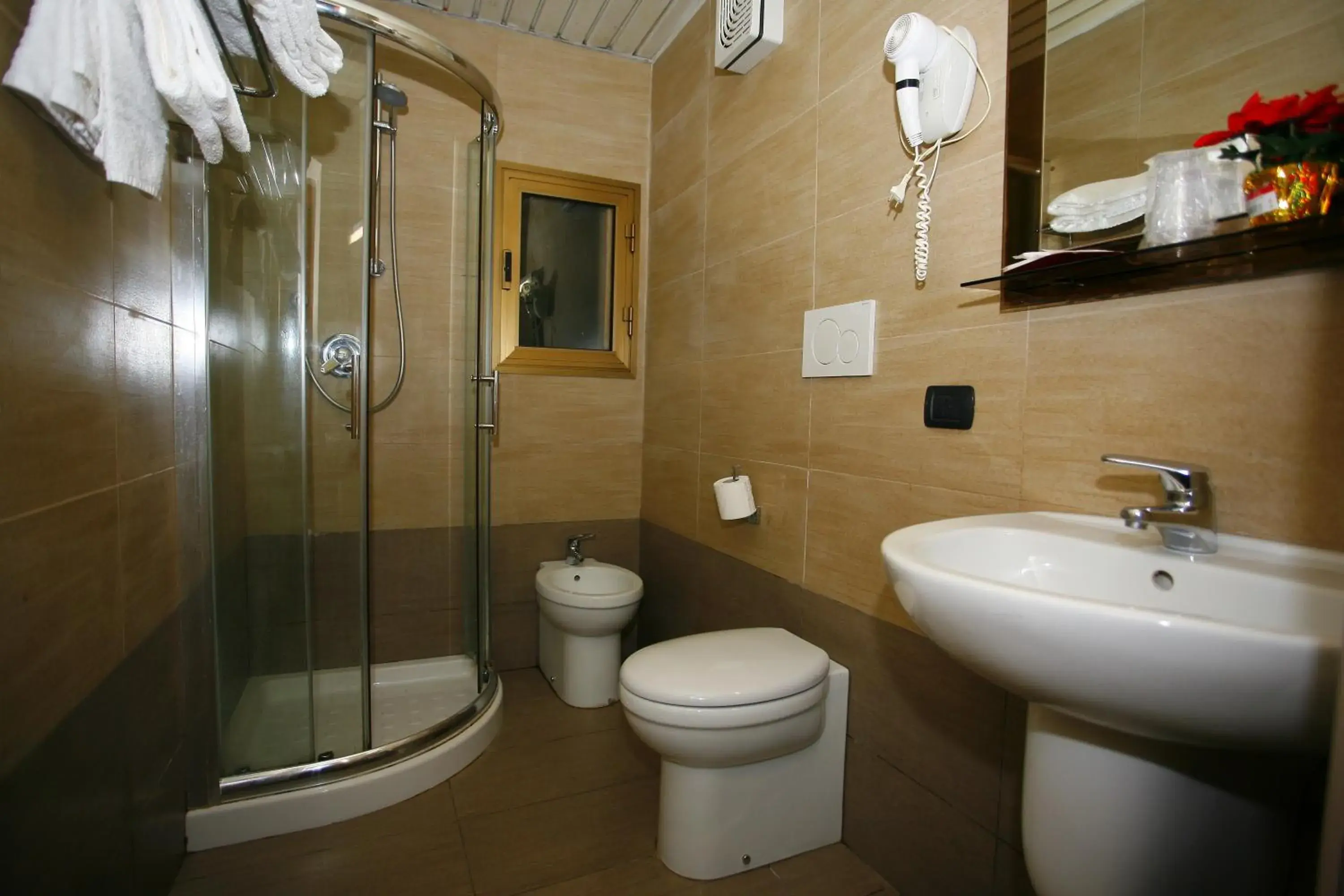 Toilet, Bathroom in Hotel Adler