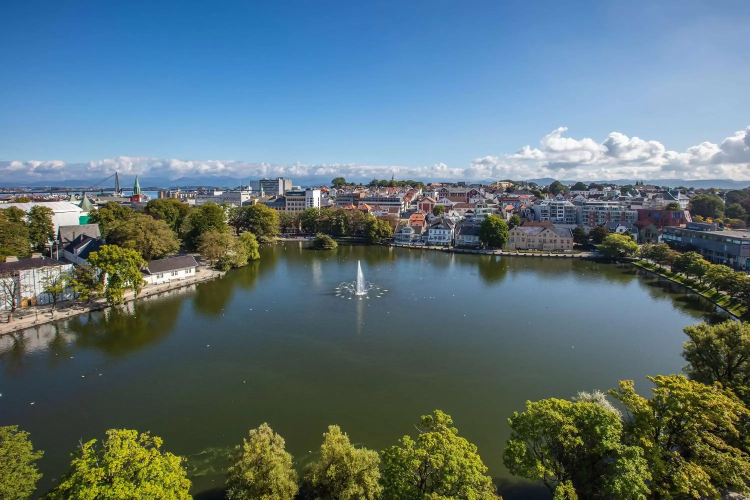 View (from property/room), Bird's-eye View in Radisson Blu Atlantic Hotel, Stavanger