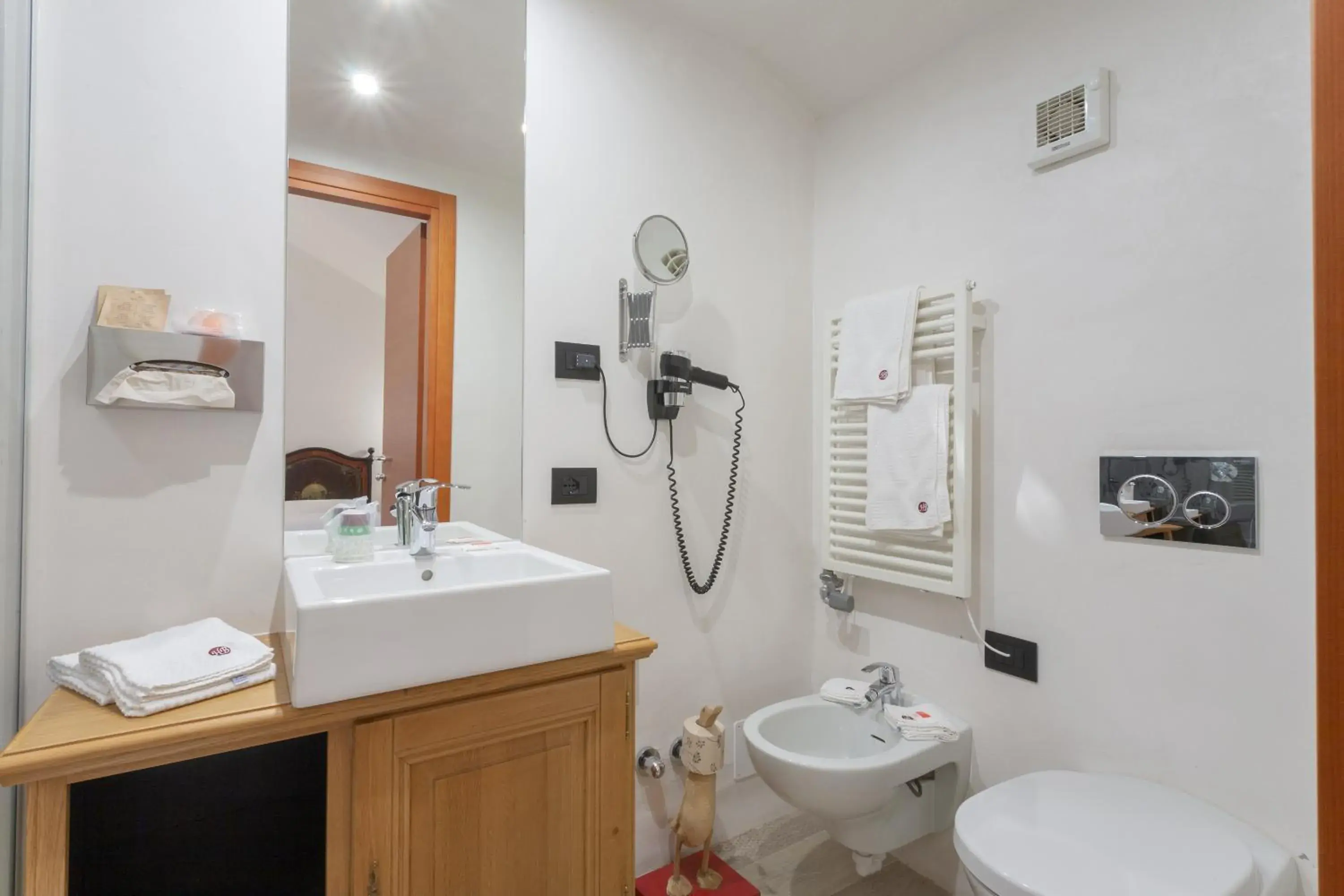 Bathroom in Hotel Berthod