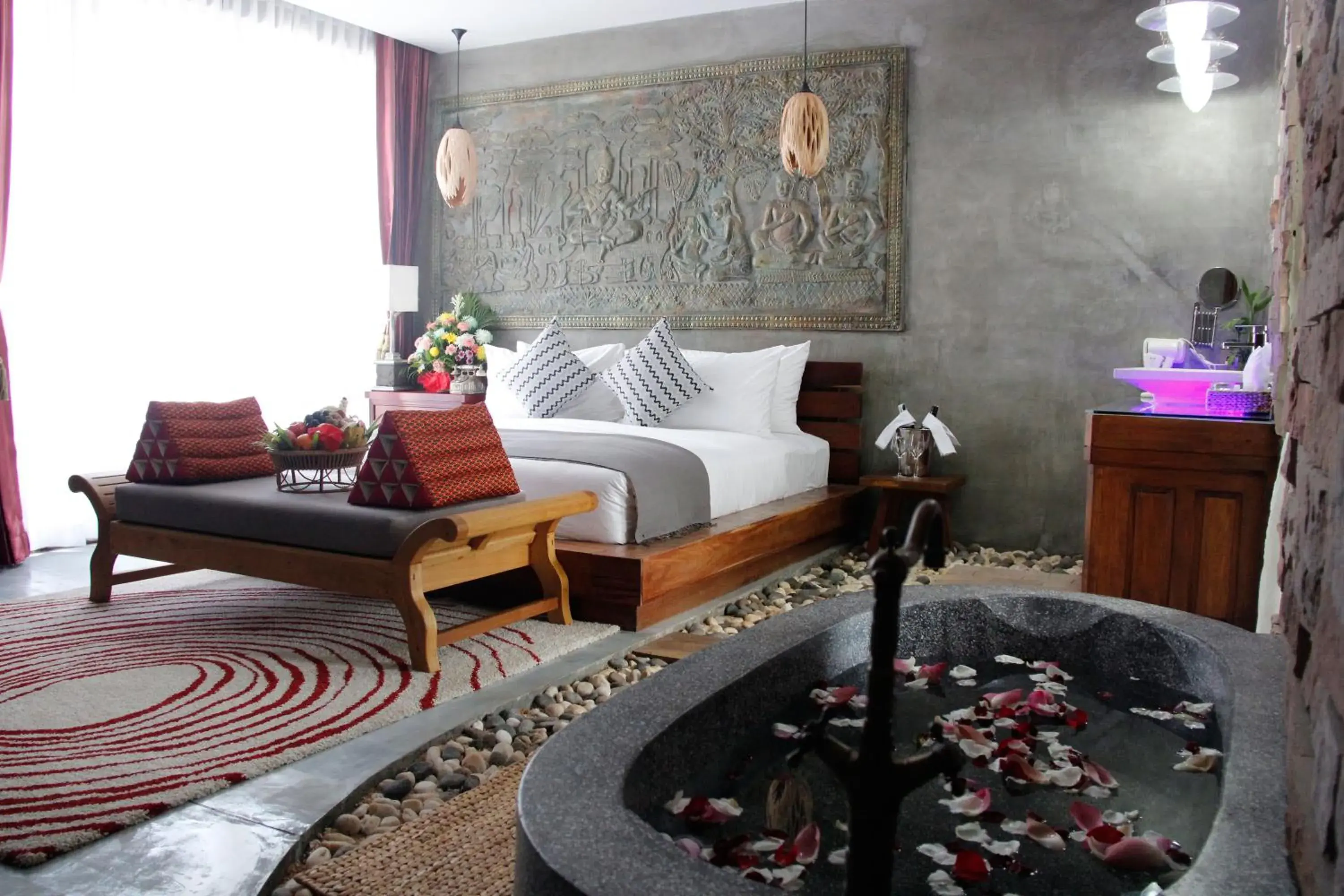 Bedroom in Cambana d'Angkor Suites