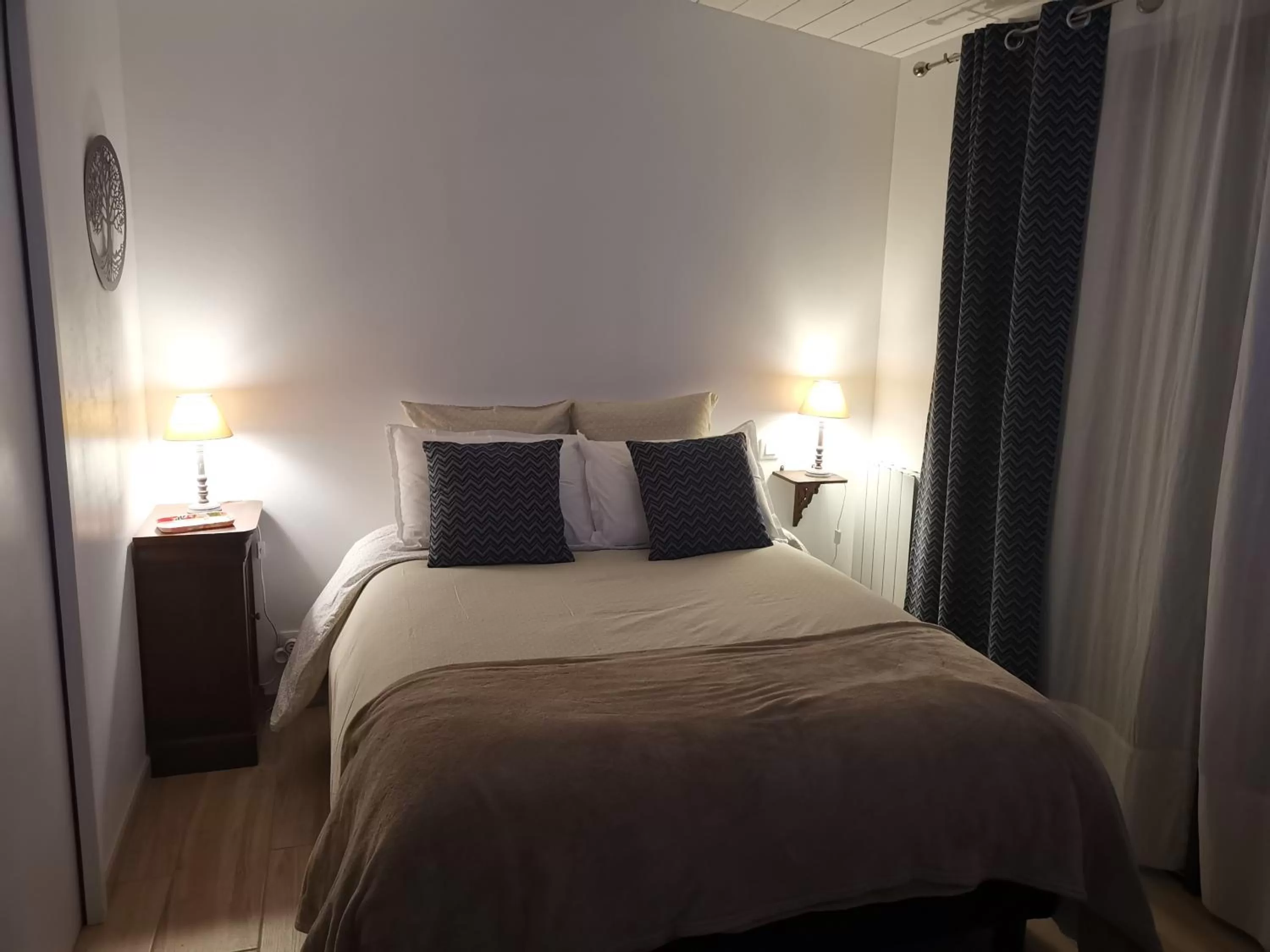 Bed in Le moulin de La Retardière