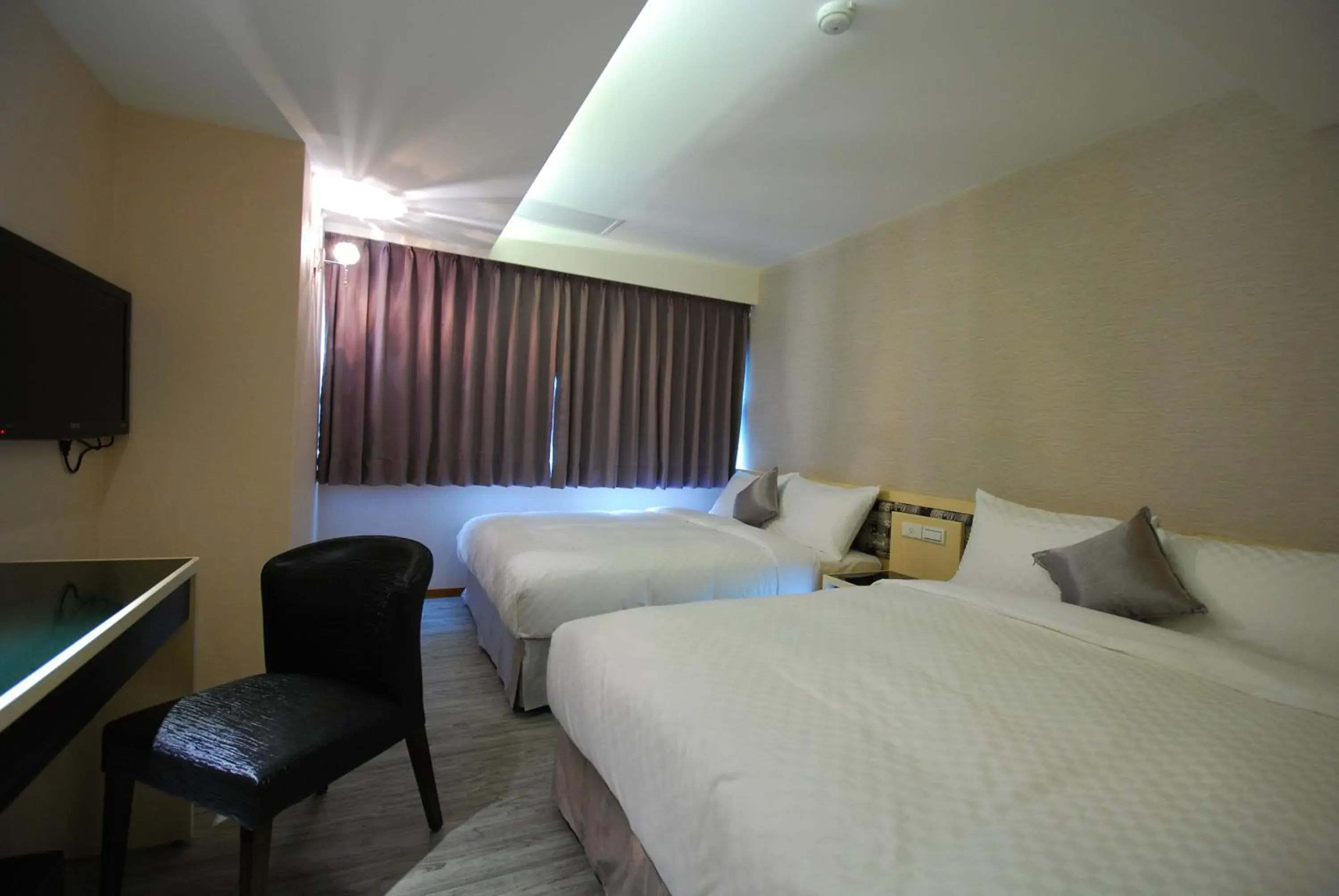 Bed in Shin Shin Hotel - Ximendind