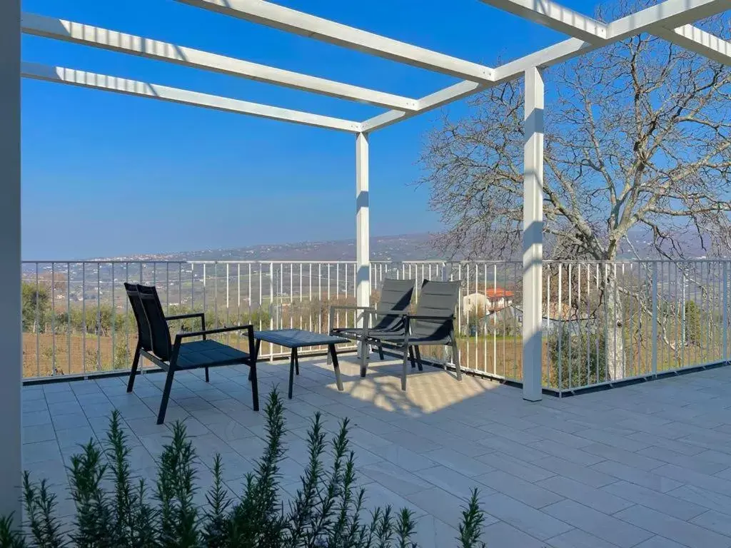 Balcony/Terrace in Agriturismo Le Masciare